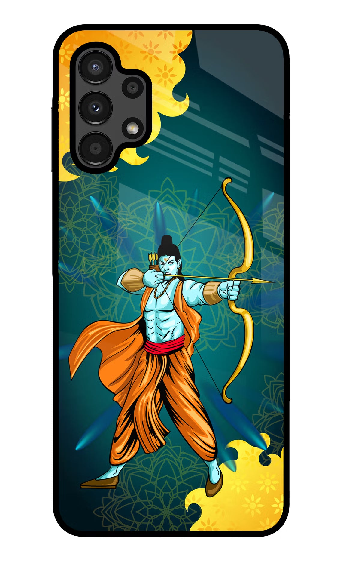 Lord Ram - 6 Samsung A13 4G Glass Case - Lord Ram - 6 Samsung A13 4G Glass Case Lord Ram - 6 Samsung A13 4G Glass Case