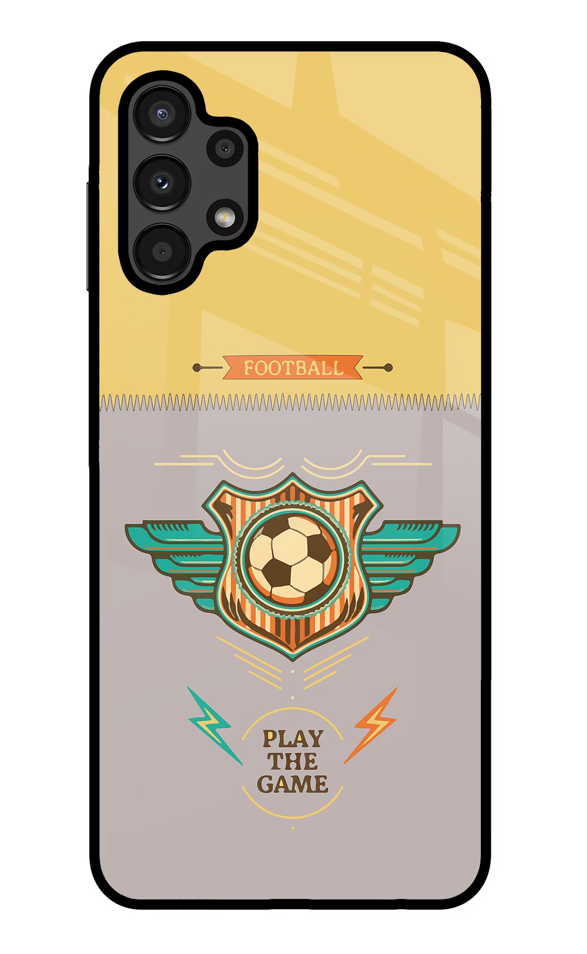 Football Samsung A13 4G Glass Case - Football Samsung A13 4G Glass Case Football Samsung A13 4G Glass Case