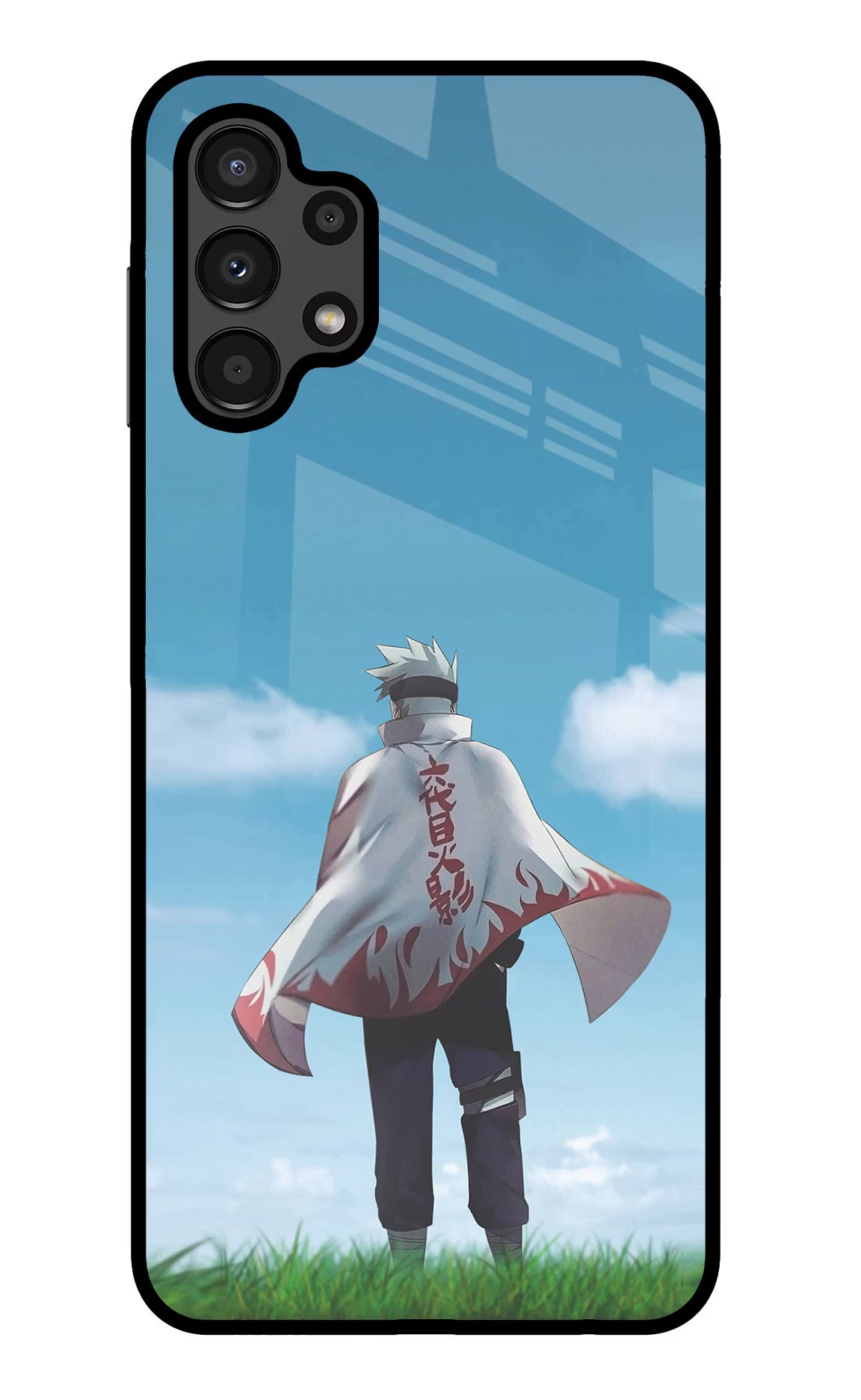 Kakashi Samsung A13 4G Glass Case - Kakashi Samsung A13 4G Glass Case Kakashi Samsung A13 4G Glass Case