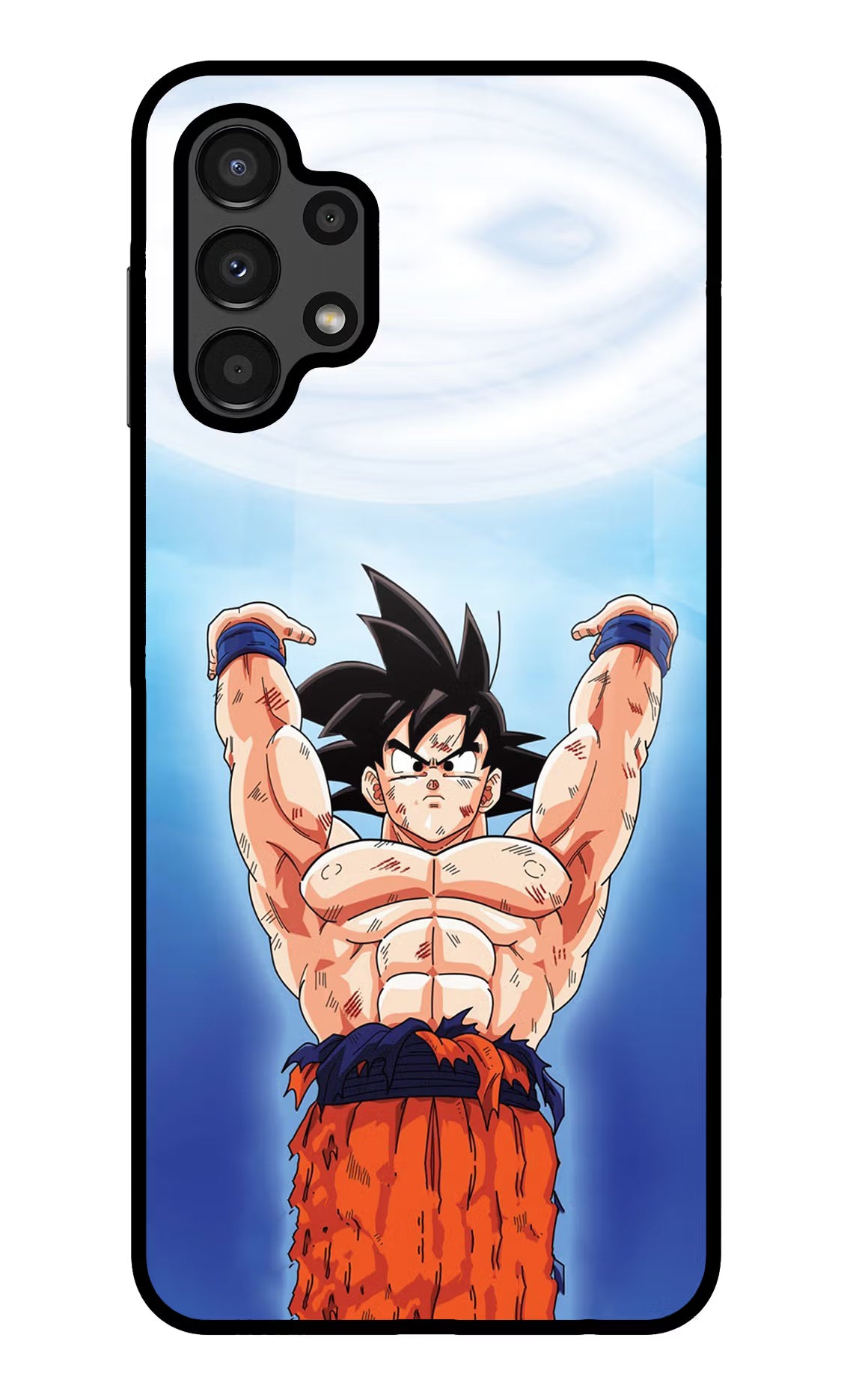 Goku Power Samsung A13 4G Glass Case - Goku Power Samsung A13 4G Glass Case Goku Power Samsung A13 4G Glass Case