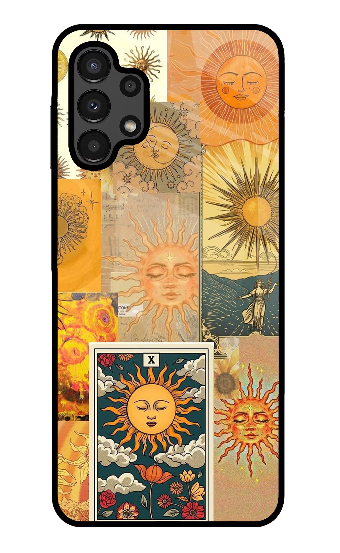 Sun Samsung A13 4G Glass Case - Sun Samsung A13 4G Glass Case Sun Samsung A13 4G Glass Case