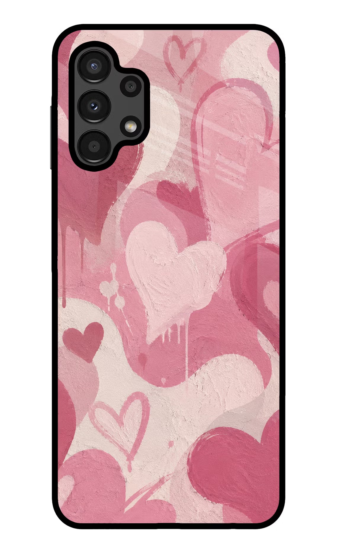 Hearty case Samsung A13 4G Glass Case - Hearty case Samsung A13 4G Glass Case Hearty case Samsung A13 4G Glass Case