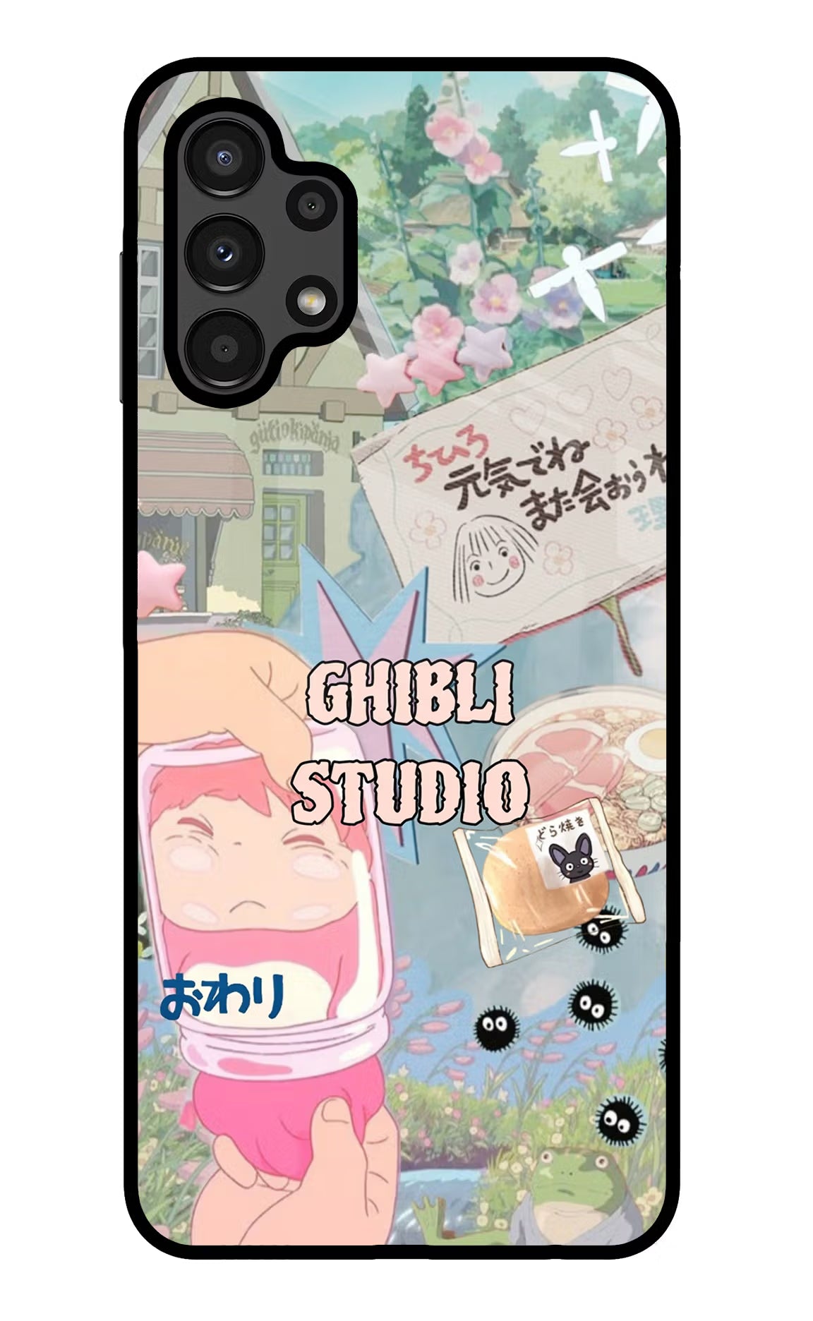 Studio Ghibli Samsung A13 4G Glass Case - Studio Ghibli Samsung A13 4G Glass Case Studio Ghibli Samsung A13 4G Glass Case