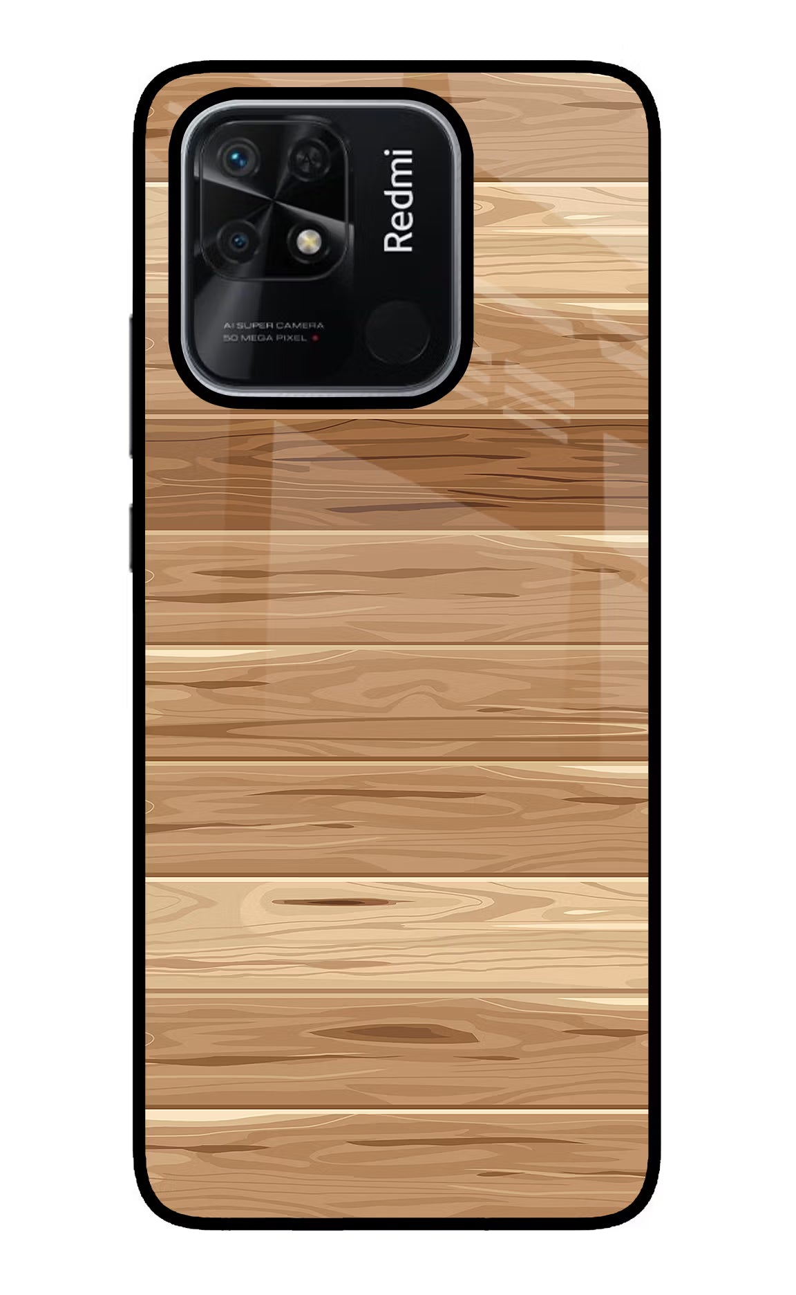 Wooden Vector Redmi 10/10 Power Glass Case - Wooden Vector Redmi 10/10 Power Glass Case Wooden Vector Redmi 10/10 Power Glass Case