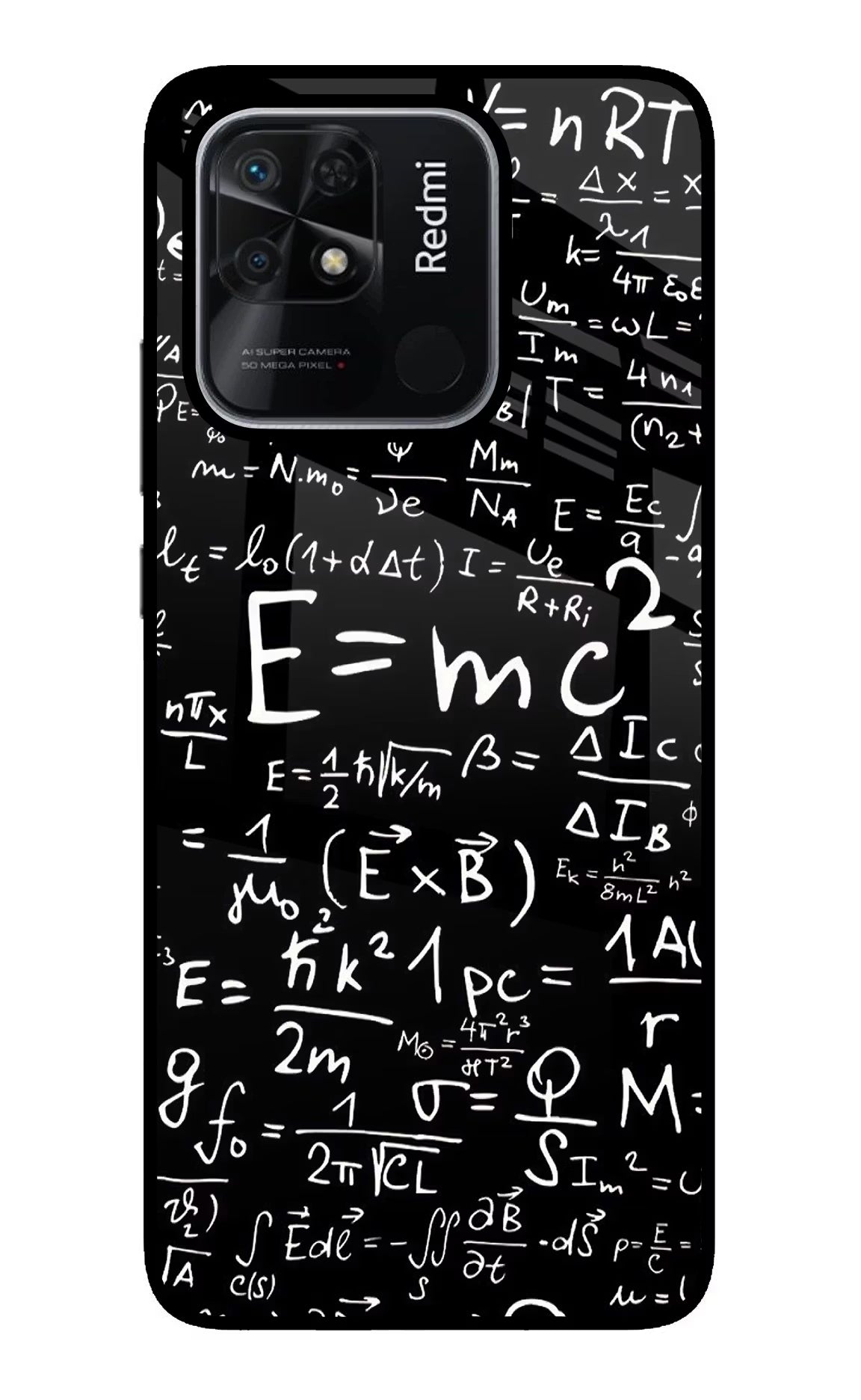 Physics Formula Redmi 10/10 Power Glass Case - Physics Formula Redmi 10/10 Power Glass Case Physics Formula Redmi 10/10 Power Glass Case