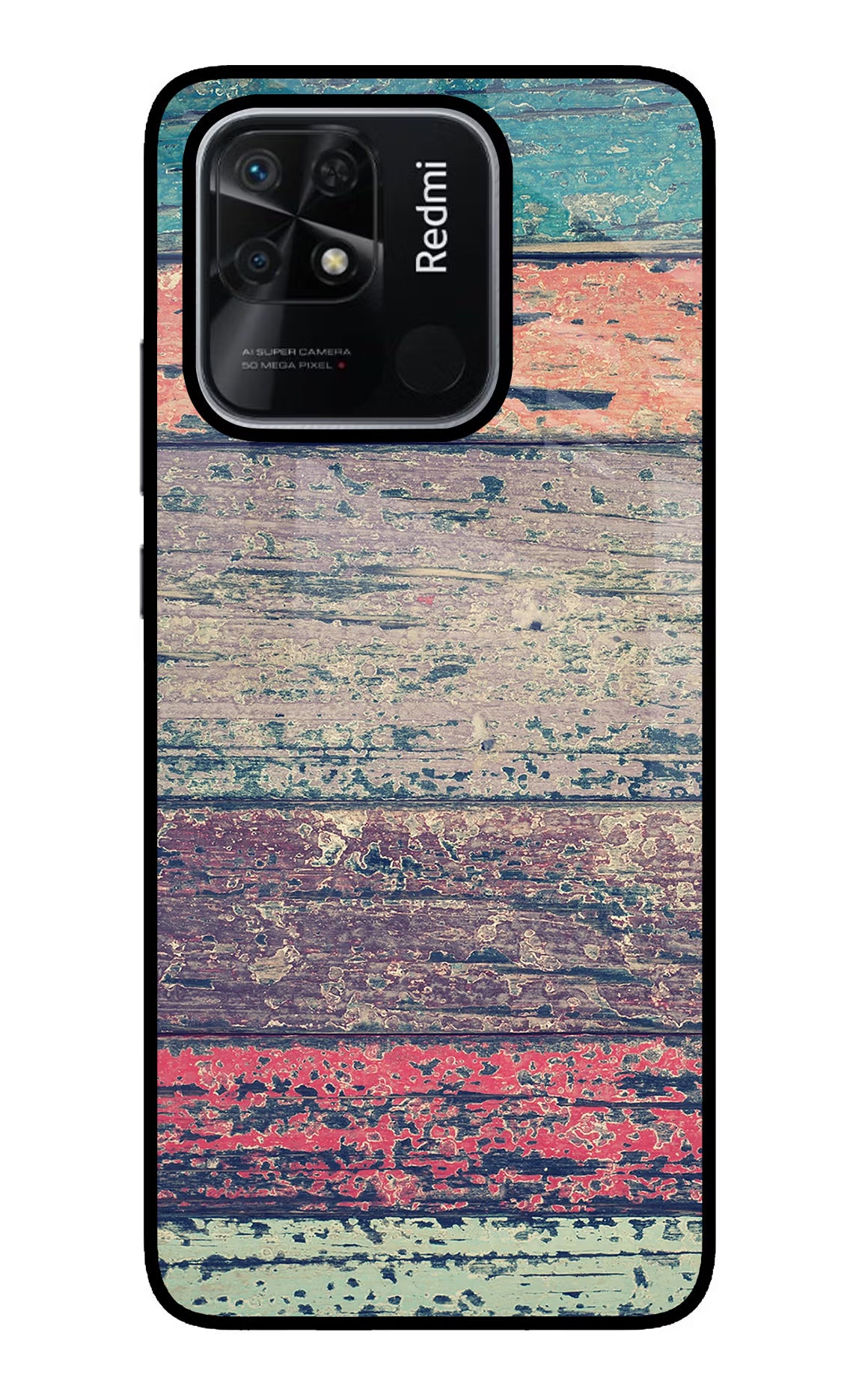 Colourful Wall Redmi 10/10 Power Glass Case - Colourful Wall Redmi 10/10 Power Glass Case Colourful Wall Redmi 10/10 Power Glass Case