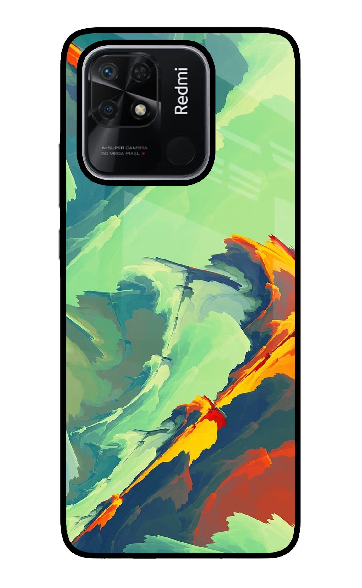 Paint Art Redmi 10/10 Power Glass Case - Paint Art Redmi 10/10 Power Glass Case Paint Art Redmi 10/10 Power Glass Case