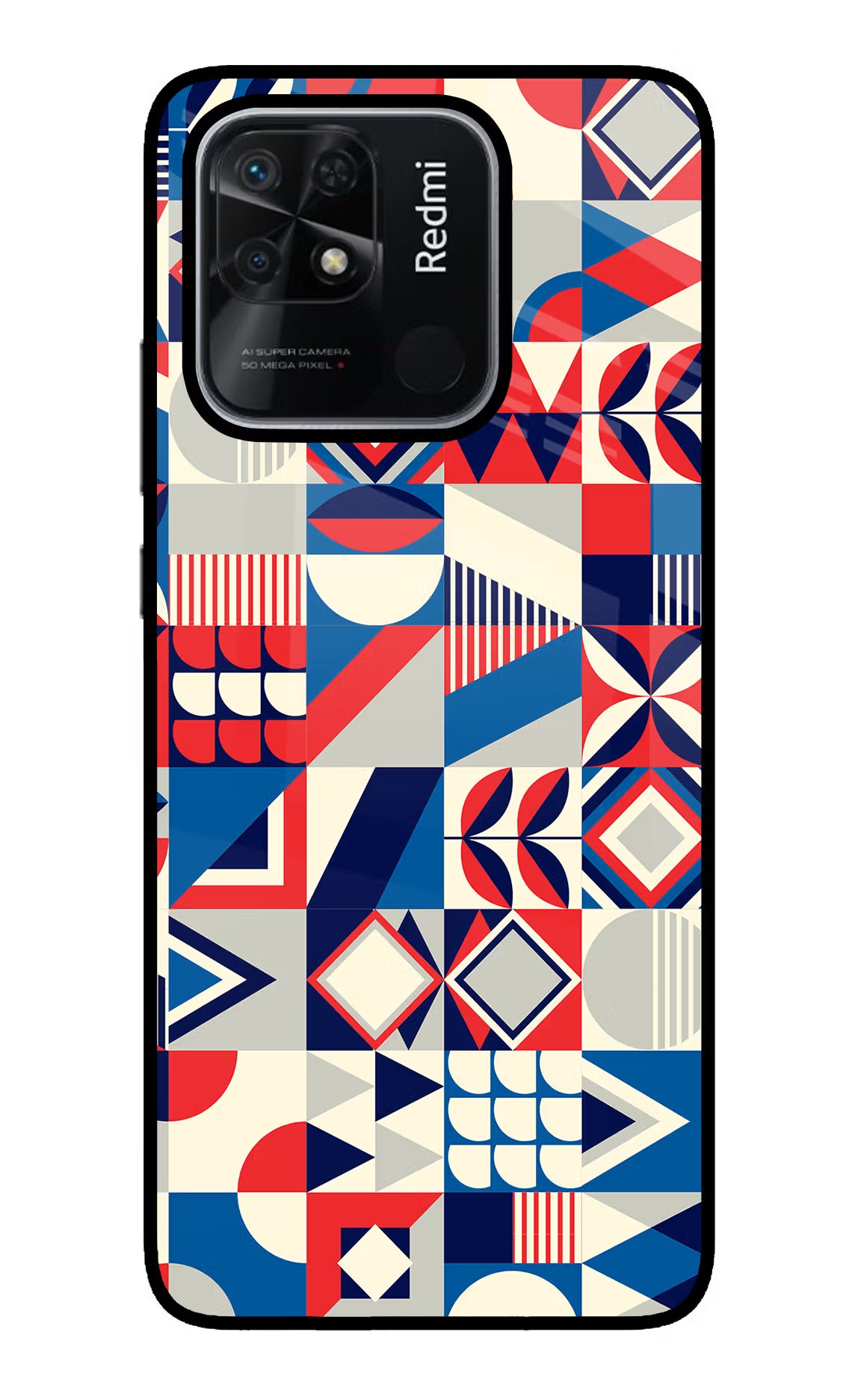 Colorful Pattern Redmi 10/10 Power Glass Case - Colorful Pattern Redmi 10/10 Power Glass Case Colorful Pattern Redmi 10/10 Power Glass Case