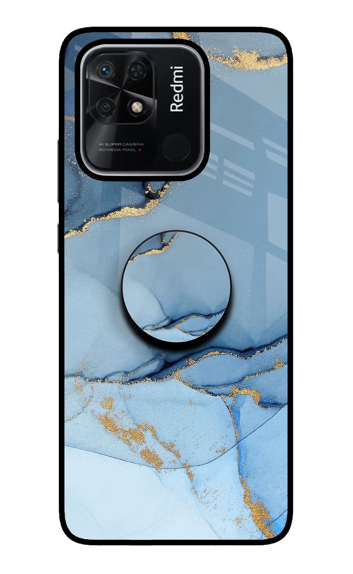 Blue Marble Redmi 10/10 Power Glass Case - Blue Marble Redmi 10/10 Power Glass Case Blue Marble Redmi 10/10 Power Glass Case