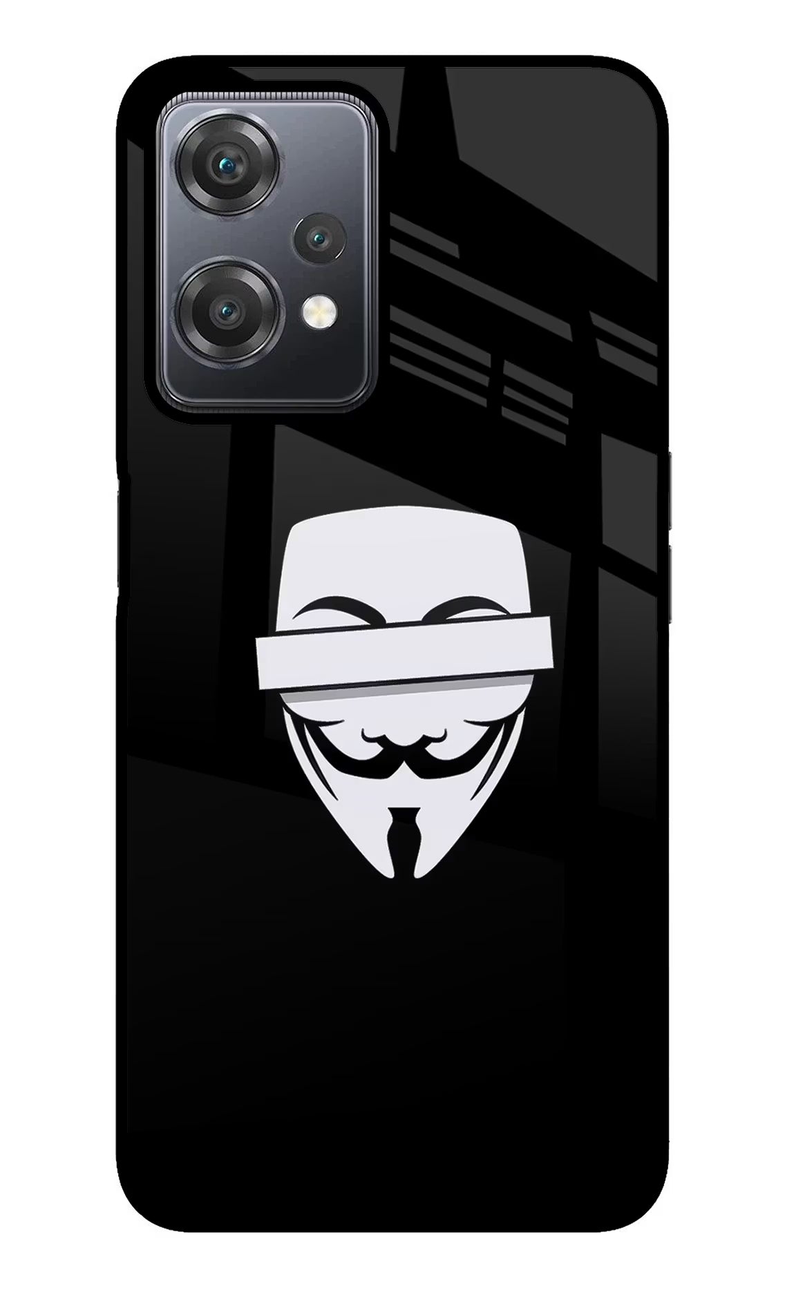 Anonymous Face OnePlus Nord CE 2 Lite 5G Glass Case - Anonymous Face OnePlus Nord CE 2 Lite 5G Glass Case Anonymous Face OnePlus Nord CE 2 Lite 5G Glass Case