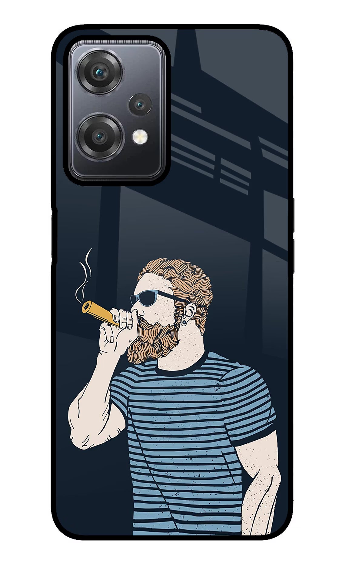Smoking OnePlus Nord CE 2 Lite 5G Glass Case - Smoking OnePlus Nord CE 2 Lite 5G Glass Case Smoking OnePlus Nord CE 2 Lite 5G Glass Case