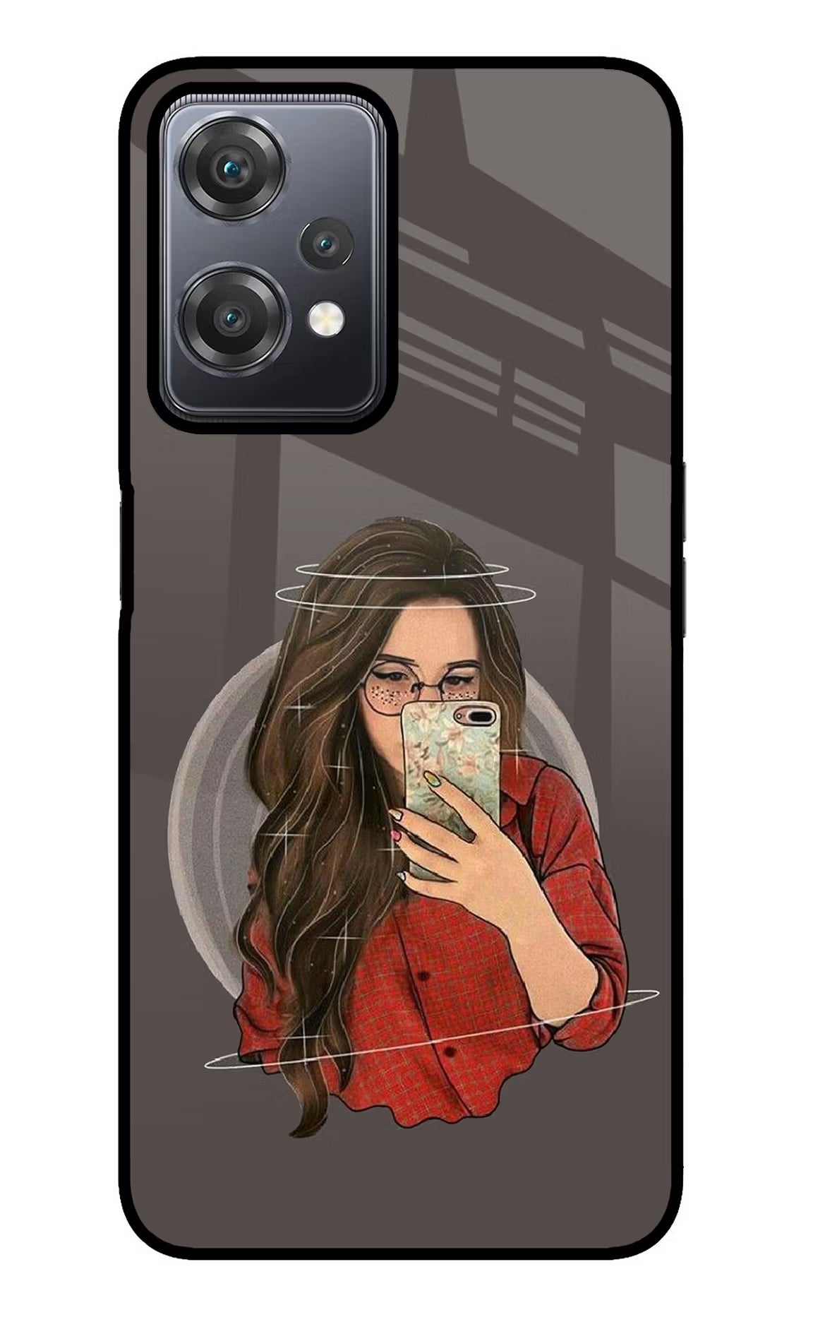 Selfie Queen OnePlus Nord CE 2 Lite 5G Glass Case - Selfie Queen OnePlus Nord CE 2 Lite 5G Glass Case Selfie Queen OnePlus Nord CE 2 Lite 5G Glass Case