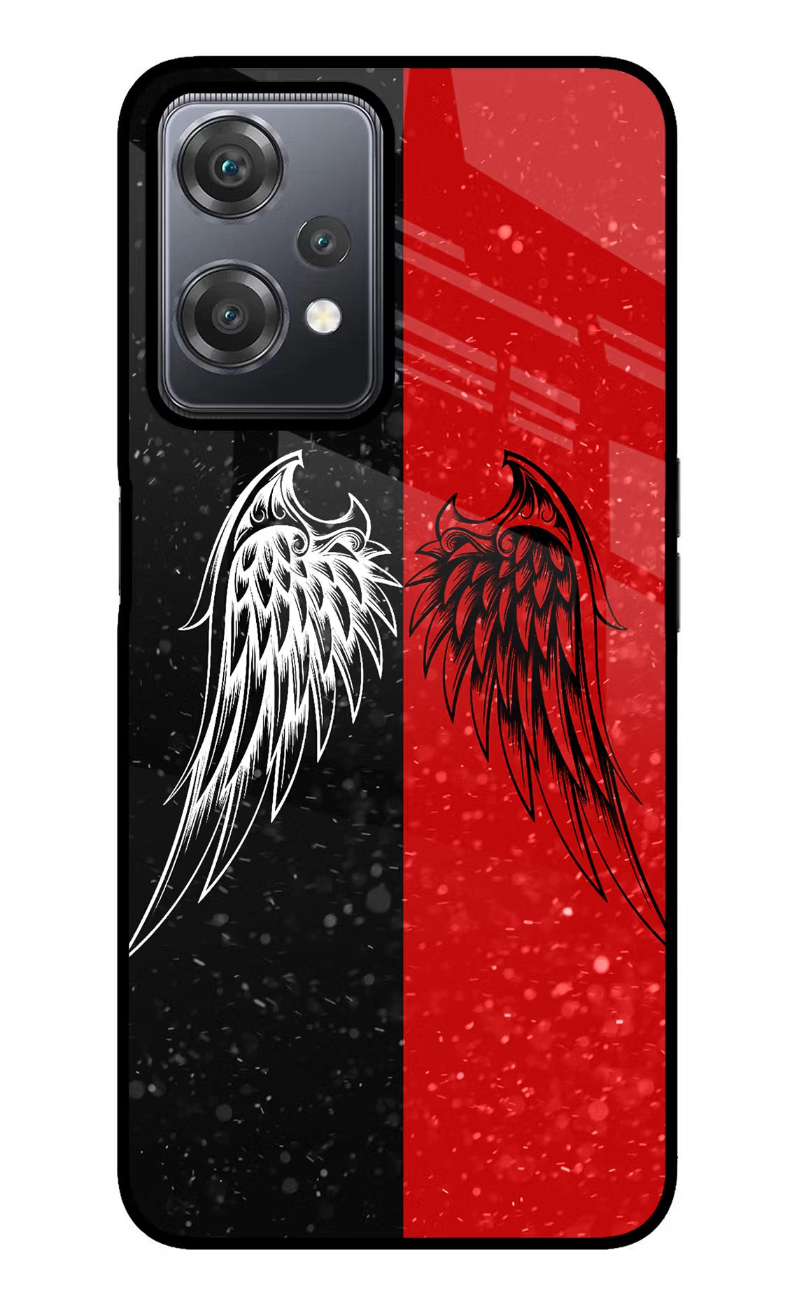 Wings OnePlus Nord CE 2 Lite 5G Glass Case - Wings OnePlus Nord CE 2 Lite 5G Glass Case Wings OnePlus Nord CE 2 Lite 5G Glass Case