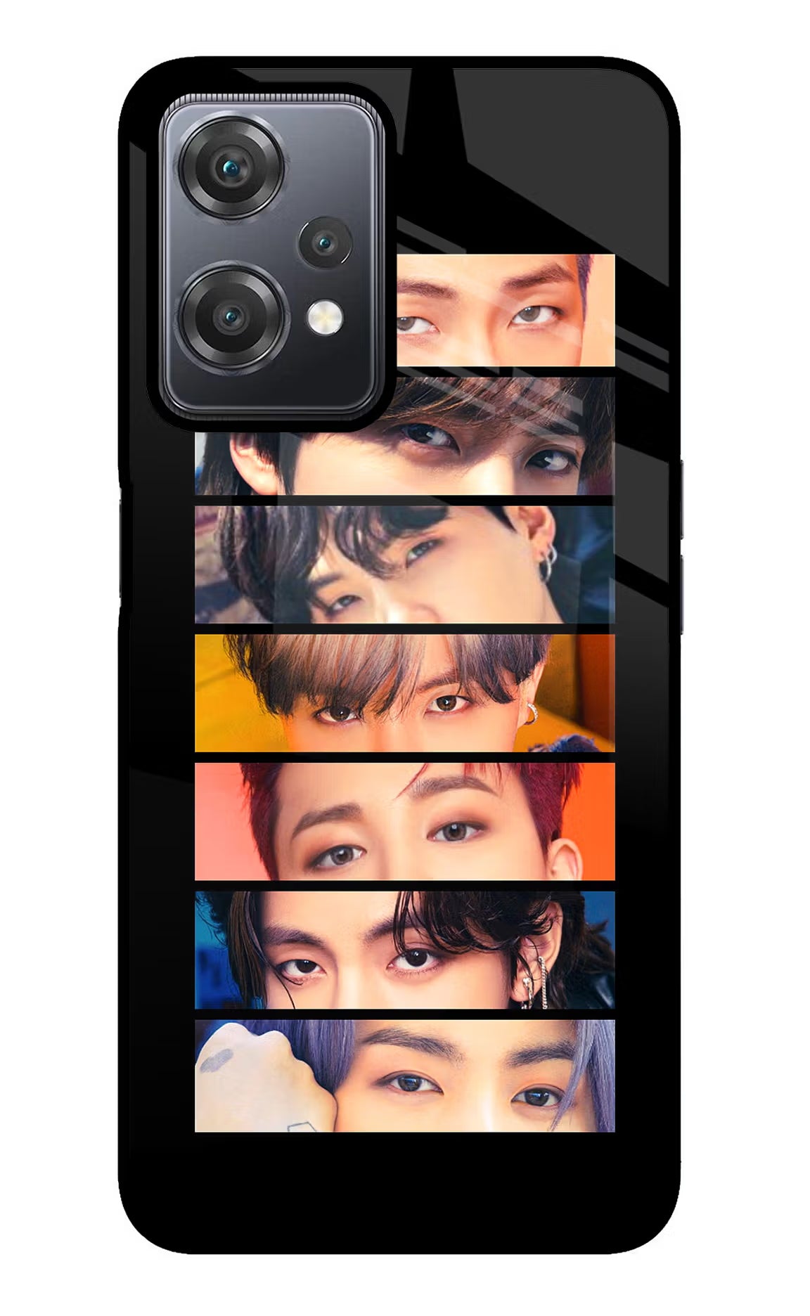 BTS Eyes OnePlus Nord CE 2 Lite 5G Glass Case - BTS Eyes OnePlus Nord CE 2 Lite 5G Glass Case BTS Eyes OnePlus Nord CE 2 Lite 5G Glass Case