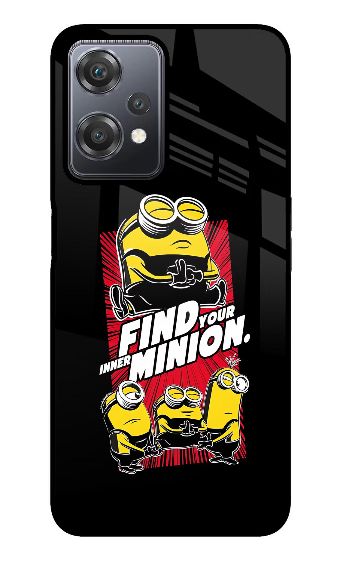 Find your inner Minion OnePlus Nord CE 2 Lite 5G Glass Case - Find your inner Minion OnePlus Nord CE 2 Lite 5G Glass Case Find your inner Minion OnePlus Nord CE 2 Lite 5G Glass Case
