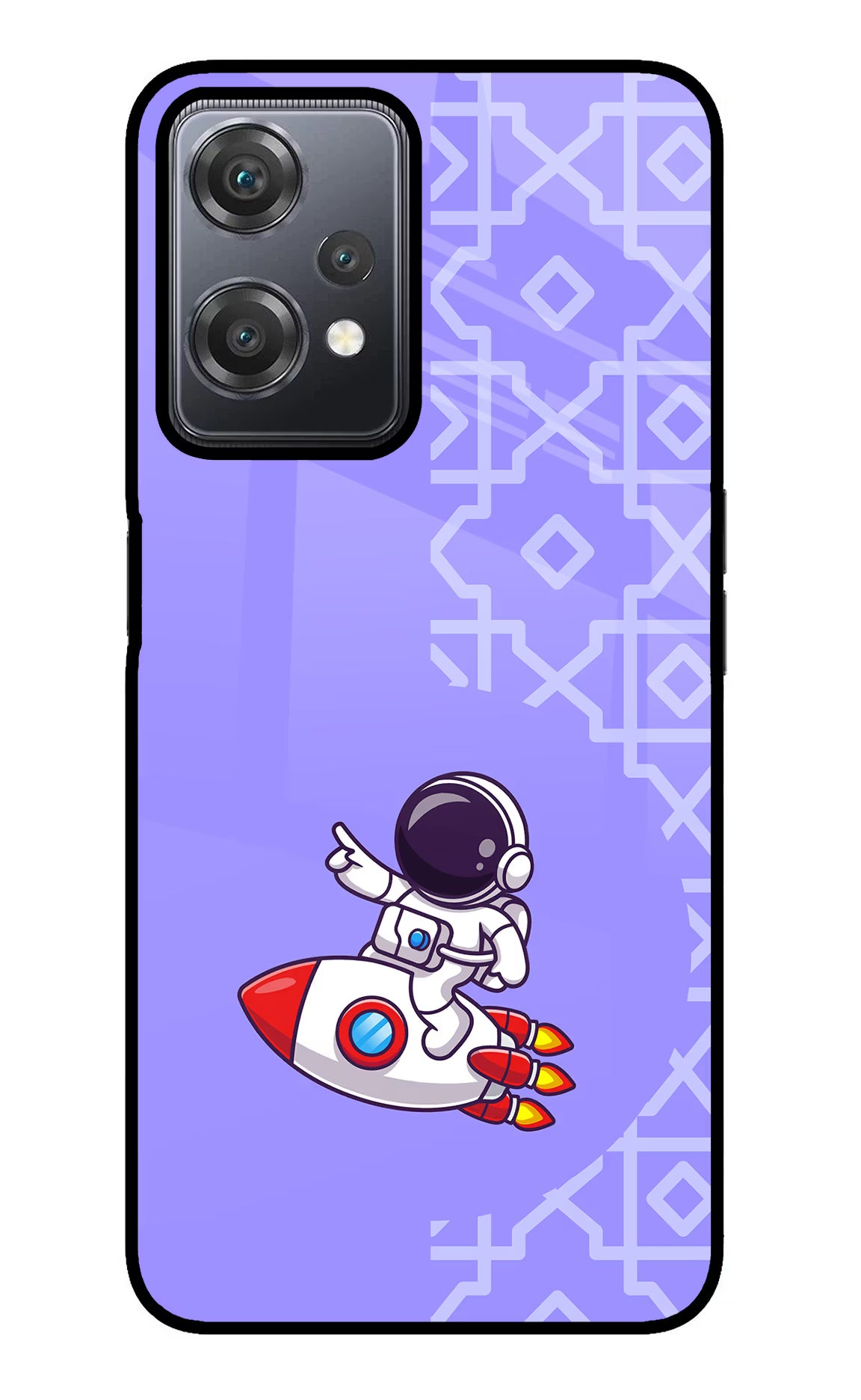 Cute Astronaut OnePlus Nord CE 2 Lite 5G Glass Case - Cute Astronaut OnePlus Nord CE 2 Lite 5G Glass Case Cute Astronaut OnePlus Nord CE 2 Lite 5G Glass Case