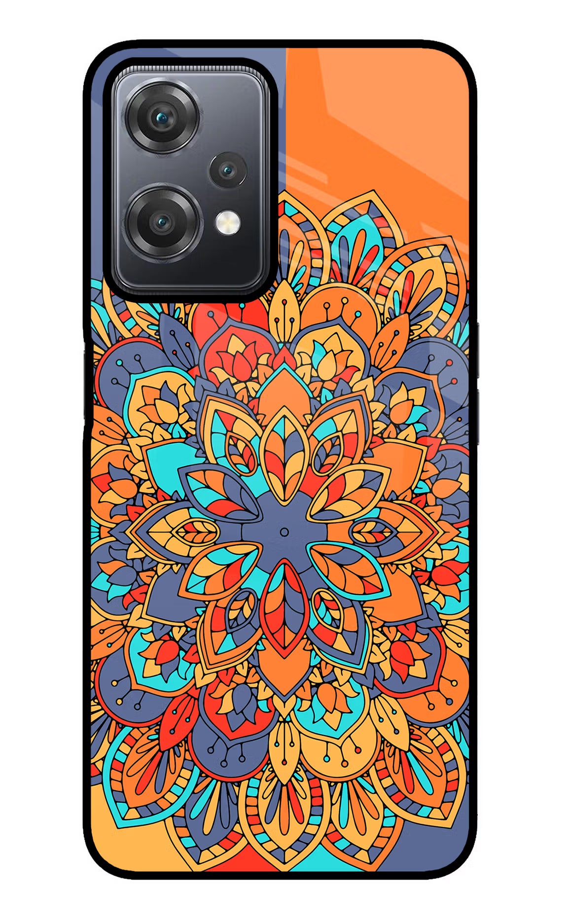 Color Mandala OnePlus Nord CE 2 Lite 5G Glass Case - Color Mandala OnePlus Nord CE 2 Lite 5G Glass Case Color Mandala OnePlus Nord CE 2 Lite 5G Glass Case