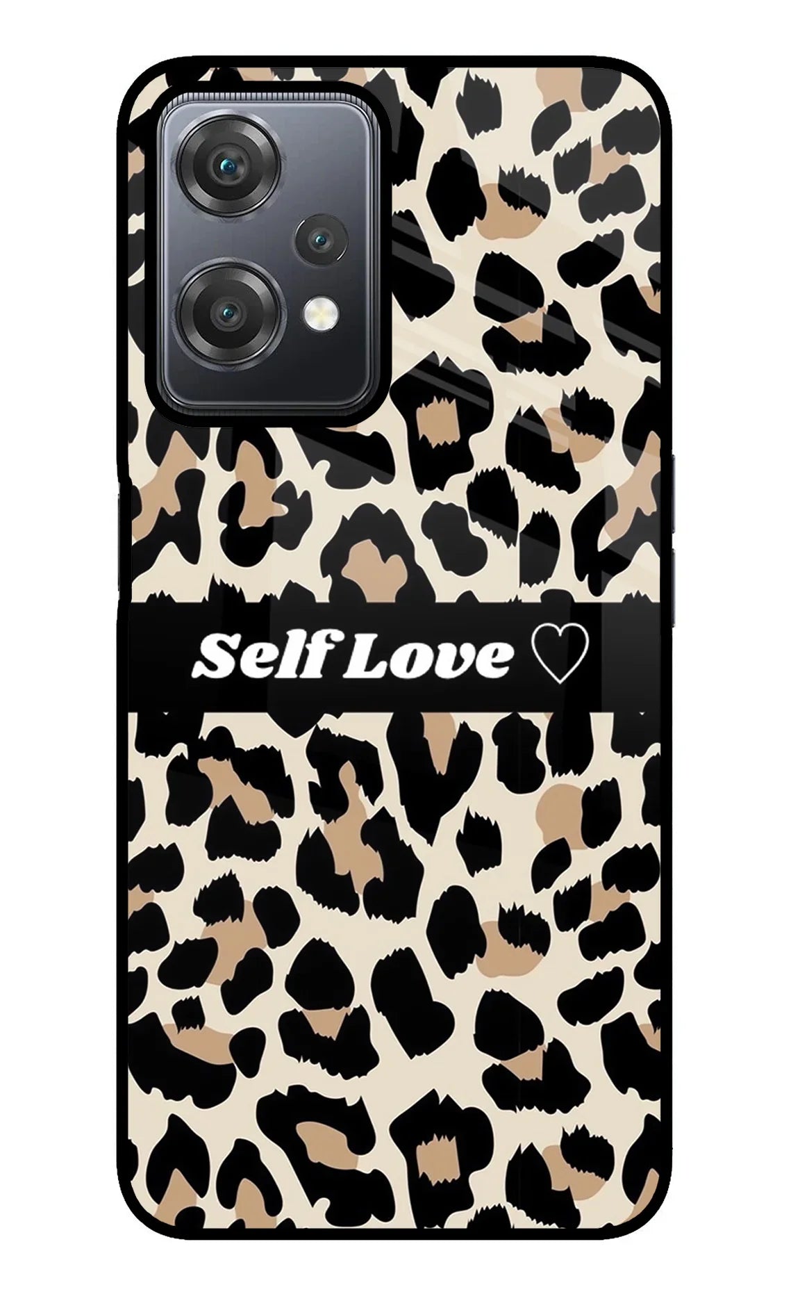 Leopard Print Self Love OnePlus Nord CE 2 Lite 5G Glass Case - Leopard Print Self Love OnePlus Nord CE 2 Lite 5G Glass Case Leopard Print Self Love OnePlus Nord CE 2 Lite 5G Glass Case