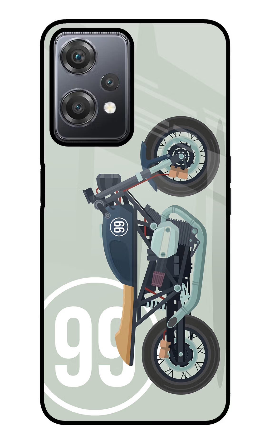 Classic Cafe Racer 99 OnePlus Nord CE 2 Lite 5G Glass Case - Classic Cafe Racer 99 OnePlus Nord CE 2 Lite 5G Glass Case Classic Cafe Racer 99 OnePlus Nord CE 2 Lite 5G Glass Case