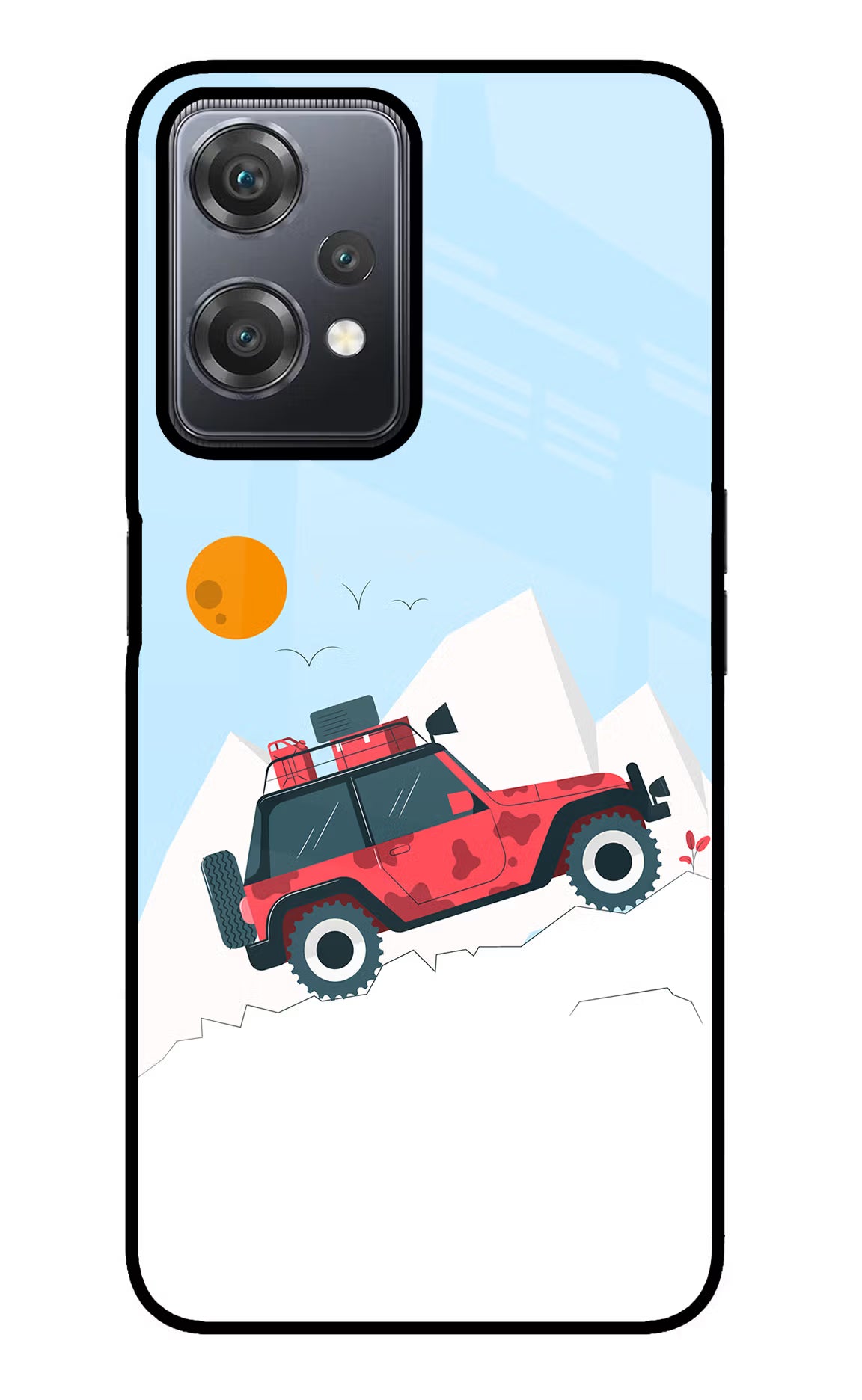 Mountain Trail Beast OnePlus Nord CE 2 Lite 5G Glass Case - Mountain Trail Beast OnePlus Nord CE 2 Lite 5G Glass Case Mountain Trail Beast OnePlus Nord CE 2 Lite 5G Glass Case