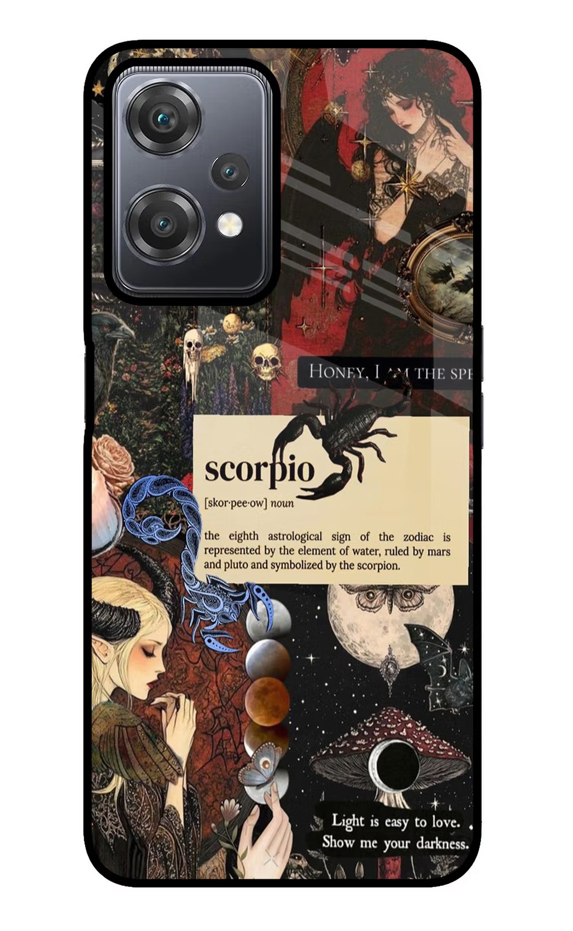 Scorpio Zodiac OnePlus Nord CE 2 Lite 5G Glass Case - Scorpio Zodiac OnePlus Nord CE 2 Lite 5G Glass Case Scorpio Zodiac OnePlus Nord CE 2 Lite 5G Glass Case