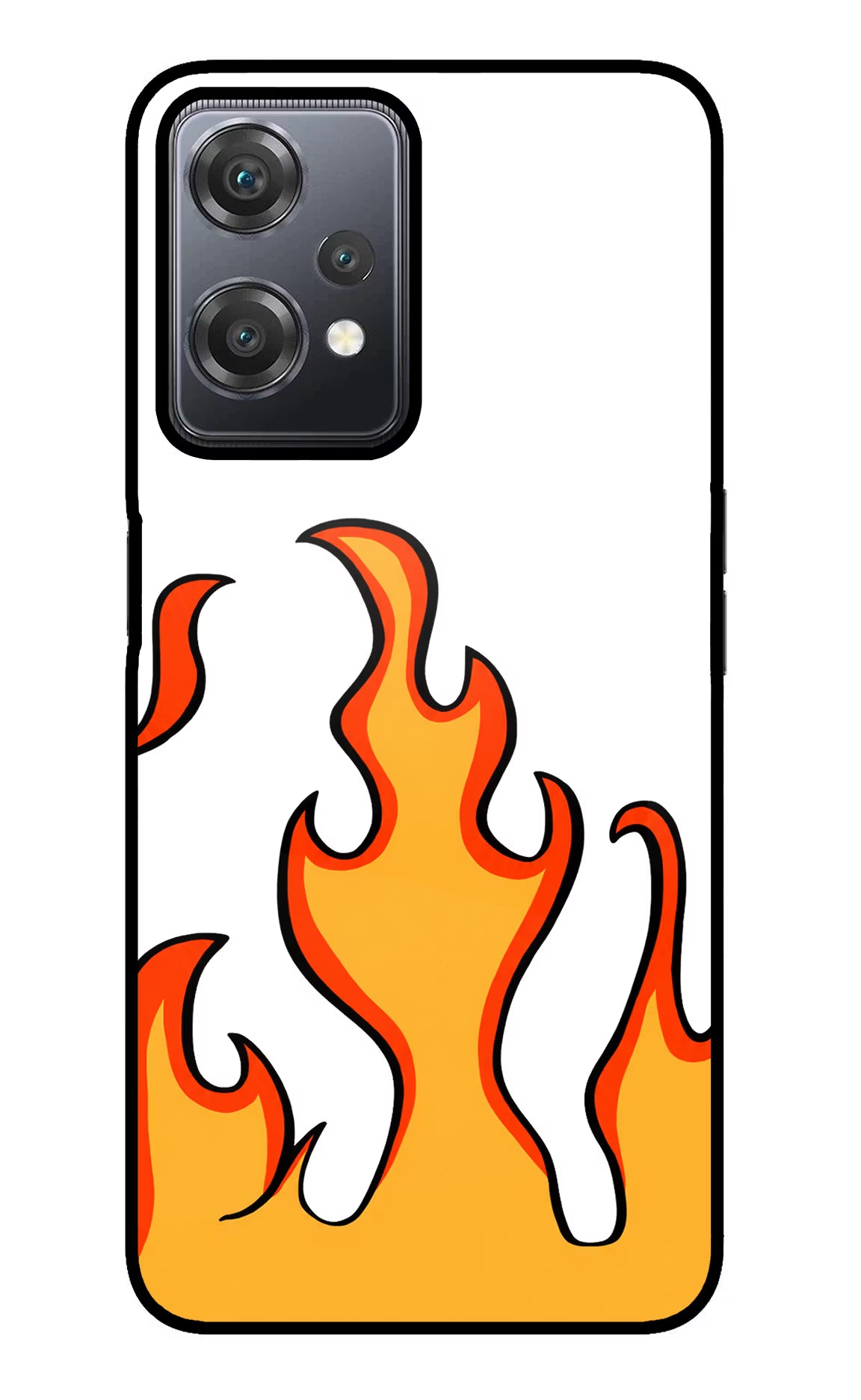 Fired Up – White OnePlus Nord CE 2 Lite 5G Glass Case - Fired Up – White OnePlus Nord CE 2 Lite 5G Glass Case Fired Up – White OnePlus Nord CE 2 Lite 5G Glass Case