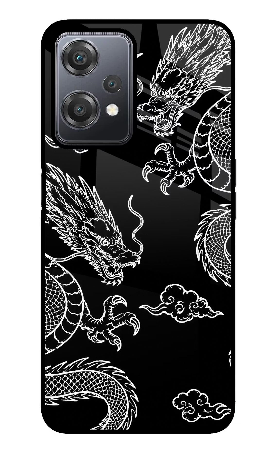 Twin Dragons OnePlus Nord CE 2 Lite 5G Glass Case - Twin Dragons OnePlus Nord CE 2 Lite 5G Glass Case Twin Dragons OnePlus Nord CE 2 Lite 5G Glass Case