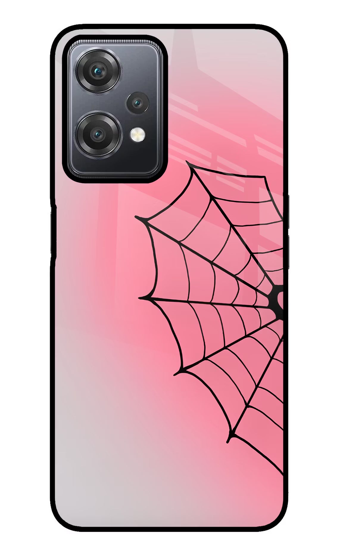 Pink Web OnePlus Nord CE 2 Lite 5G Glass Case - Pink Web OnePlus Nord CE 2 Lite 5G Glass Case Pink Web OnePlus Nord CE 2 Lite 5G Glass Case