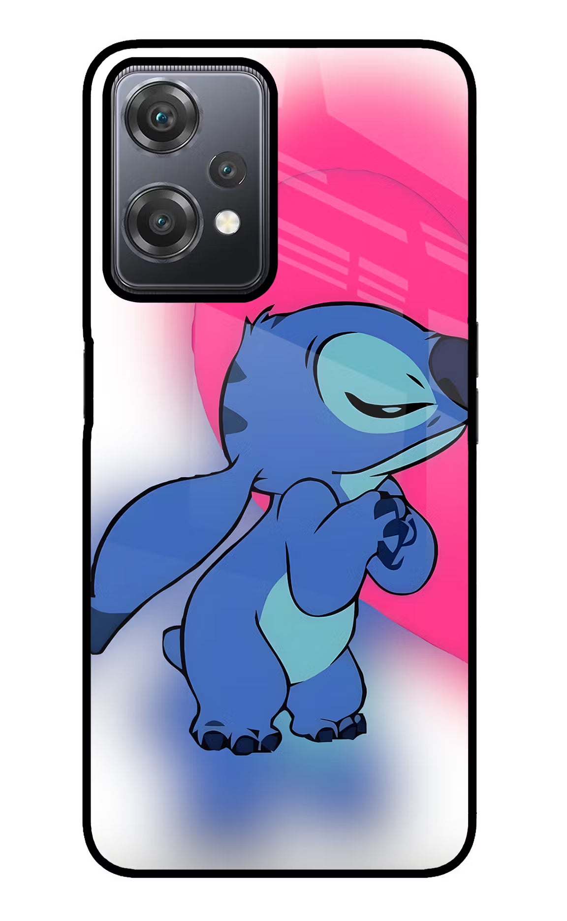 Stitch Hug OnePlus Nord CE 2 Lite 5G Glass Case - Stitch Hug OnePlus Nord CE 2 Lite 5G Glass Case Stitch Hug OnePlus Nord CE 2 Lite 5G Glass Case