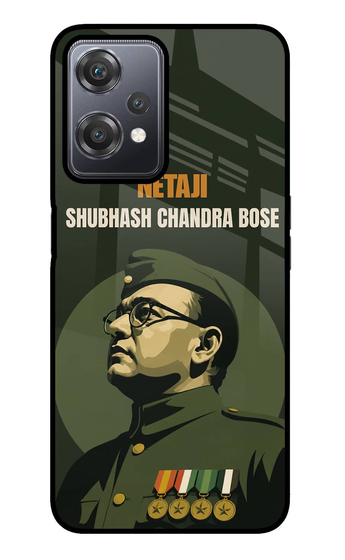 Netaji Legacy OnePlus Nord CE 2 Lite 5G Glass Case - Netaji Legacy OnePlus Nord CE 2 Lite 5G Glass Case Netaji Legacy OnePlus Nord CE 2 Lite 5G Glass Case