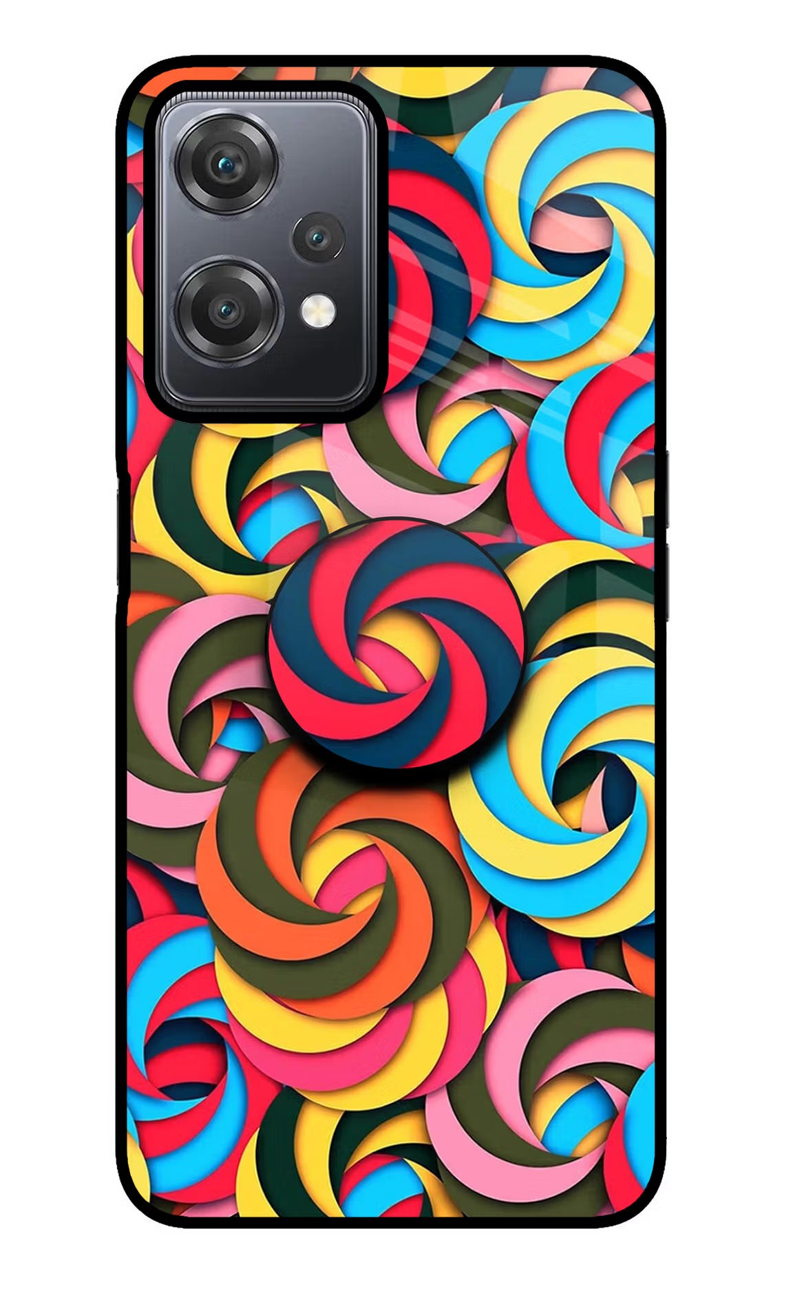 Spiral Pattern OnePlus Nord CE 2 Lite 5G Glass Case - Spiral Pattern OnePlus Nord CE 2 Lite 5G Glass Case Spiral Pattern OnePlus Nord CE 2 Lite 5G Glass Case
