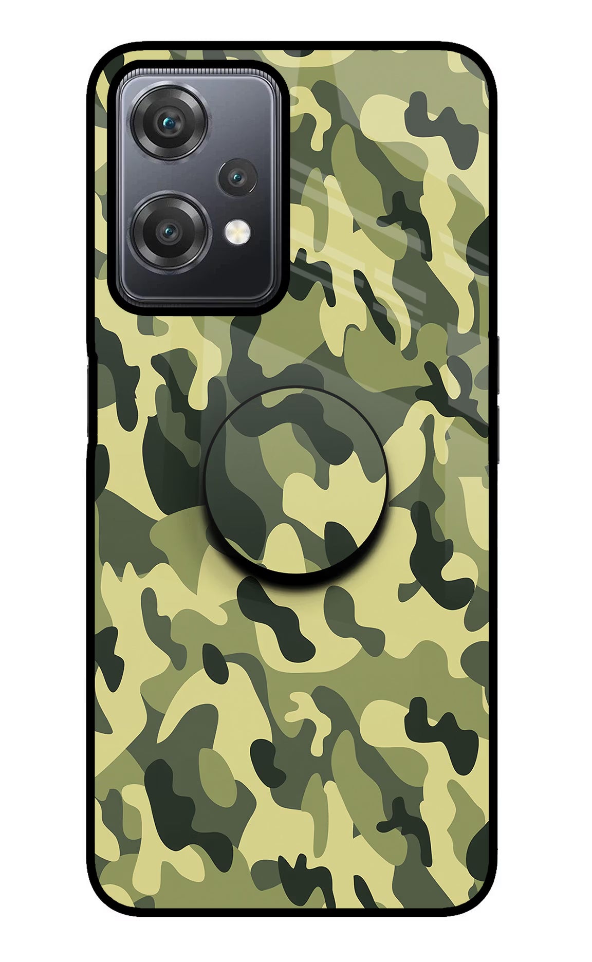 Camouflage OnePlus Nord CE 2 Lite 5G Glass Case - Camouflage OnePlus Nord CE 2 Lite 5G Glass Case Camouflage OnePlus Nord CE 2 Lite 5G Glass Case