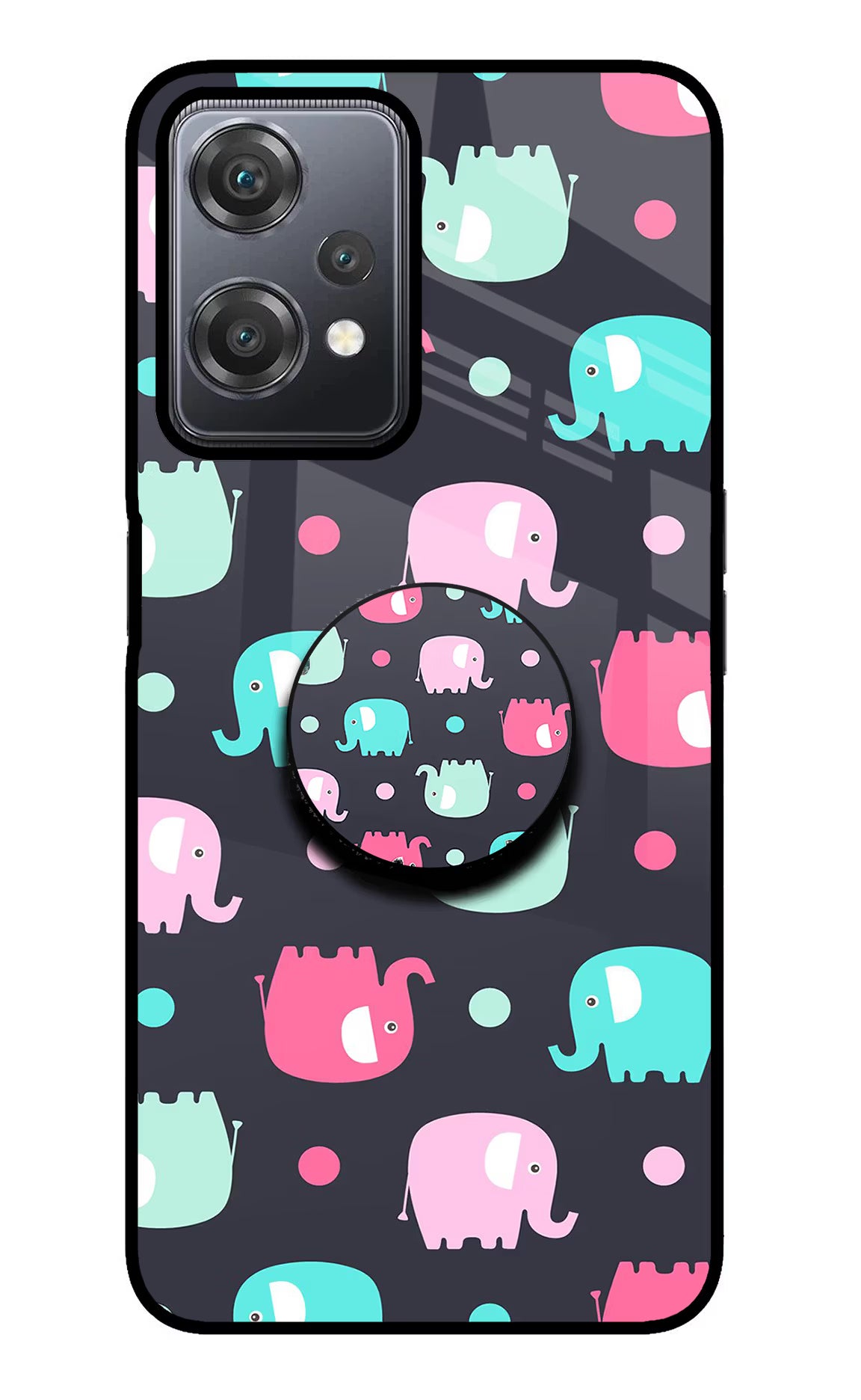 Baby Elephants OnePlus Nord CE 2 Lite 5G Glass Case - Baby Elephants OnePlus Nord CE 2 Lite 5G Glass Case Baby Elephants OnePlus Nord CE 2 Lite 5G Glass Case