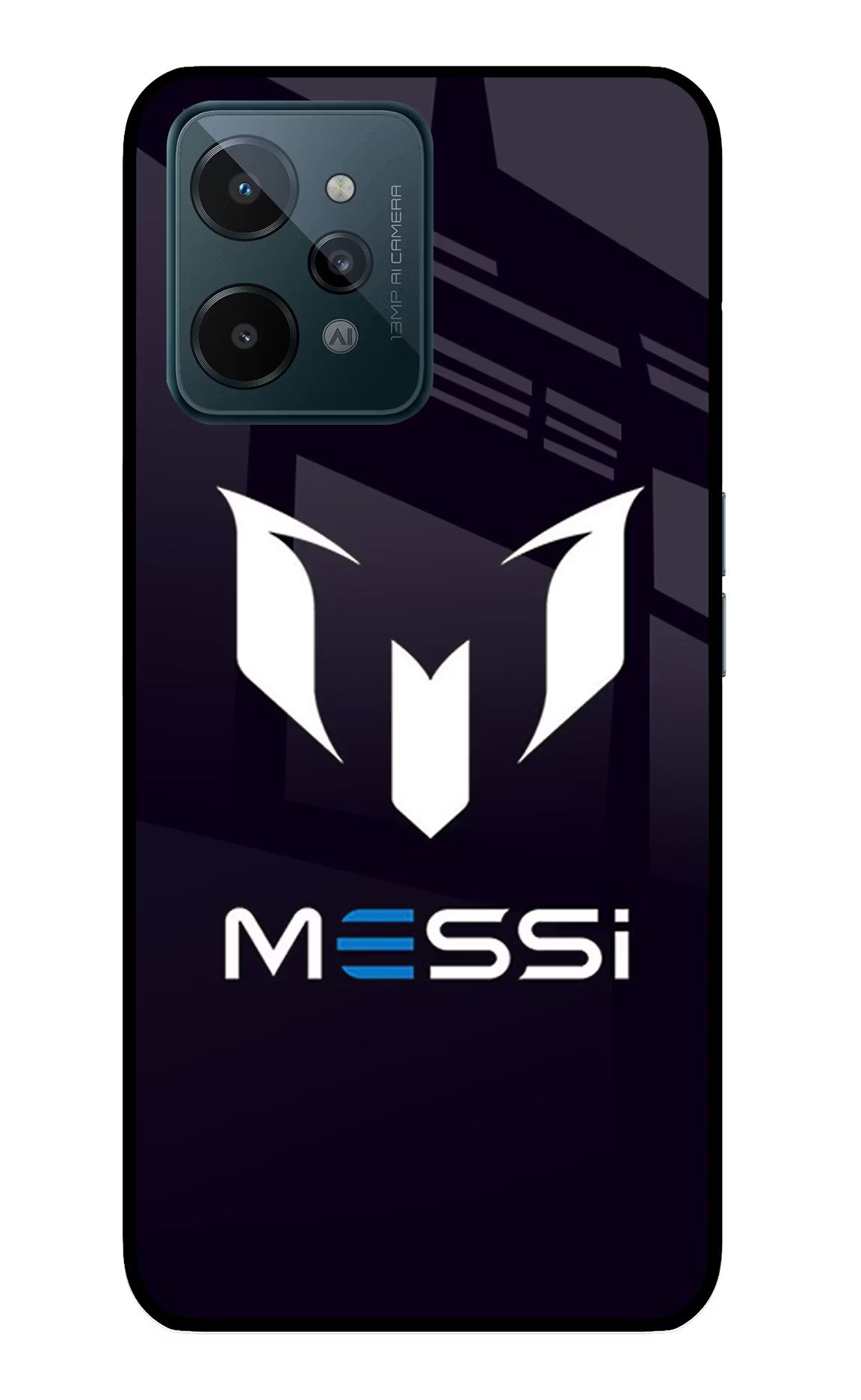 Messi Logo Realme C31 Glass Case - Messi Logo Realme C31 Glass Case Messi Logo Realme C31 Glass Case