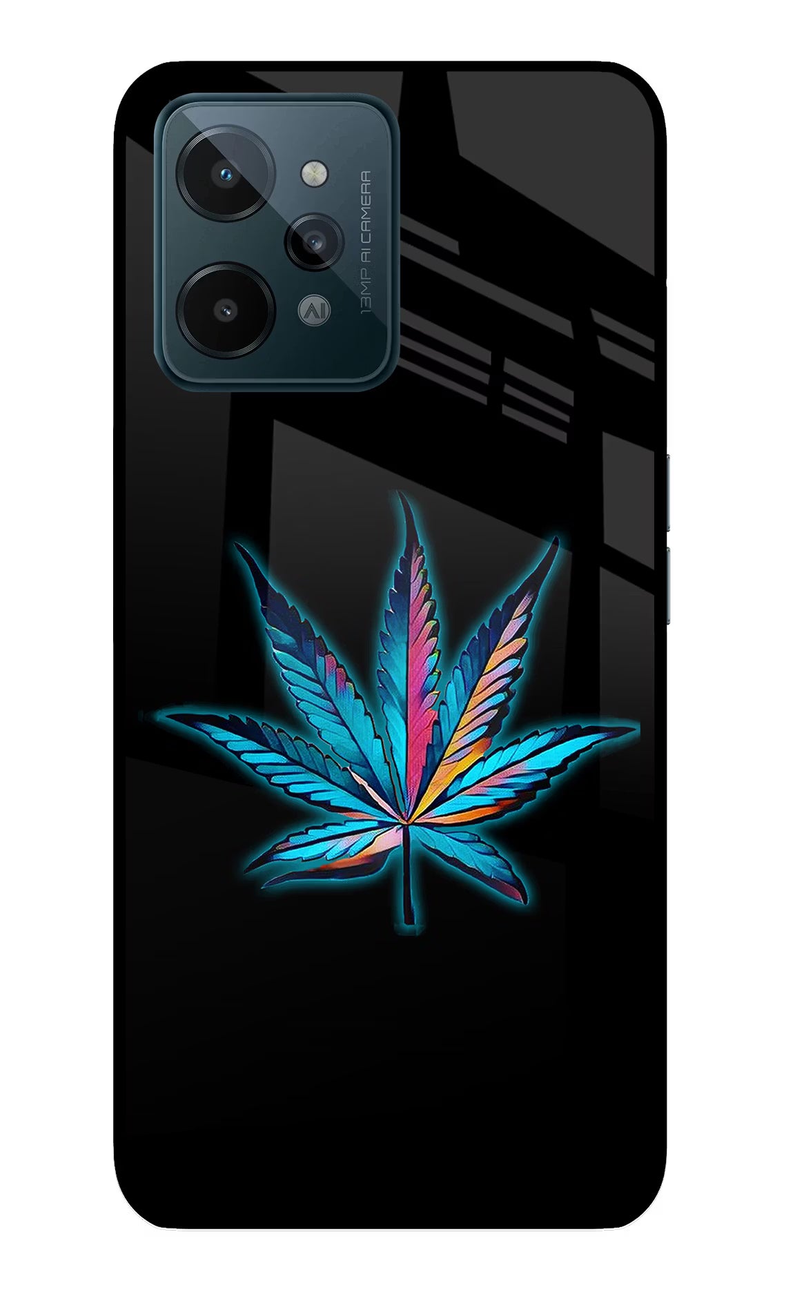 Weed Realme C31 Glass Case - Weed Realme C31 Glass Case Weed Realme C31 Glass Case
