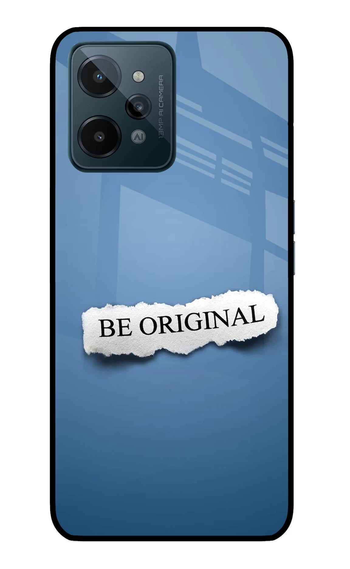 Be Original Realme C31 Glass Case - Be Original Realme C31 Glass Case Be Original Realme C31 Glass Case