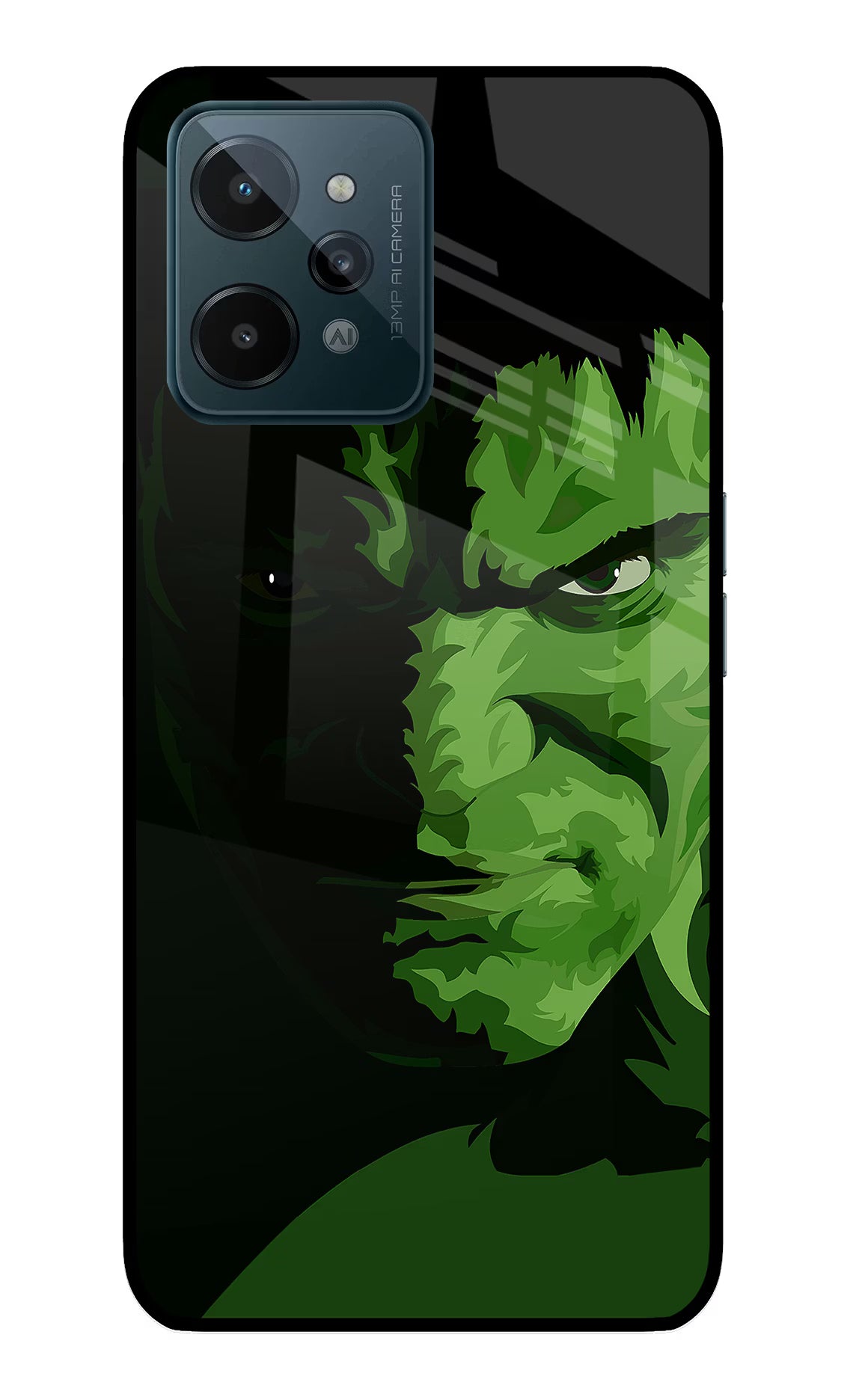 HULK Realme C31 Glass Case - HULK Realme C31 Glass Case HULK Realme C31 Glass Case