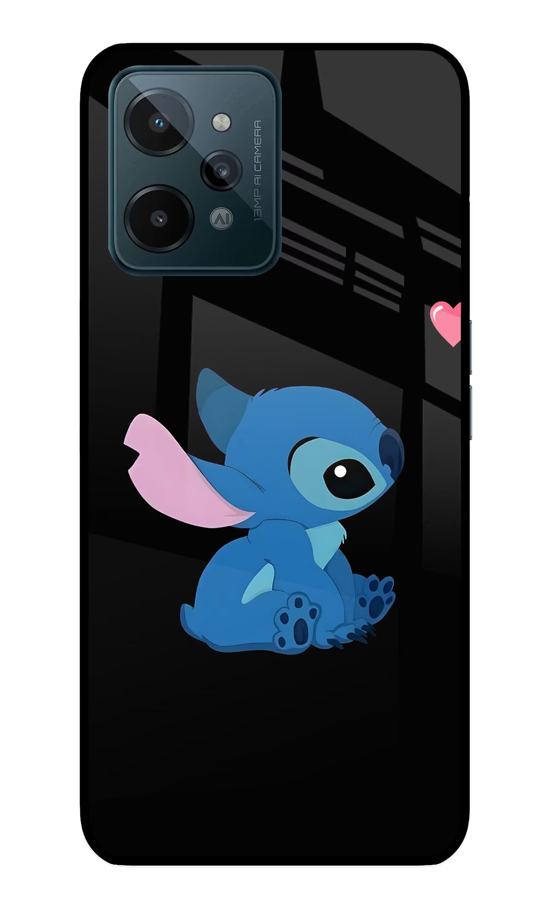 Stitch Crush Realme C31 Glass Case - Stitch Crush Realme C31 Glass Case Stitch Crush Realme C31 Glass Case
