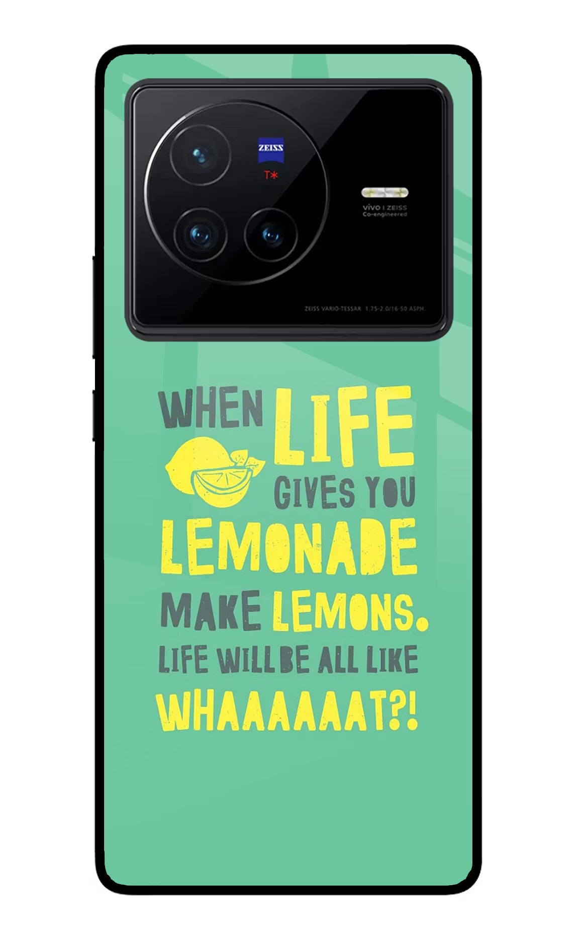 Quote Vivo X80 Back Cover - Quote Vivo X80 Glass Case Back Cover by Casekaro Quote Vivo X80 Glass Case Back Cover by Casekaro