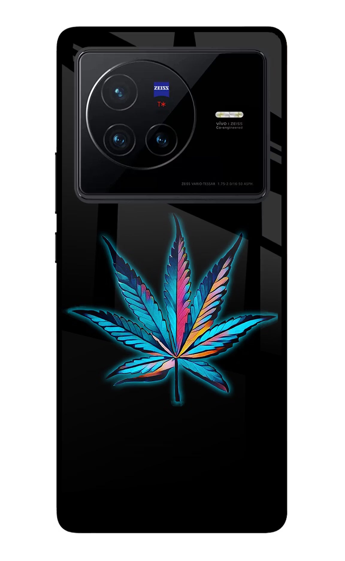 Weed Vivo X80 Glass Case - Weed Vivo X80 Glass Case Weed Vivo X80 Glass Case
