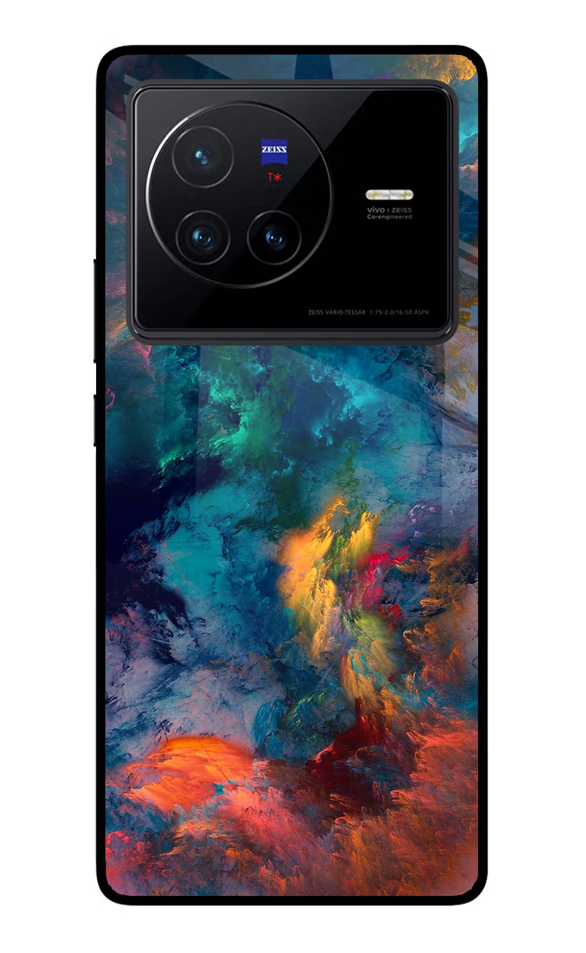 Artwork Paint Vivo X80 Glass Case - Artwork Paint Vivo X80 Glass Case Artwork Paint Vivo X80 Glass Case
