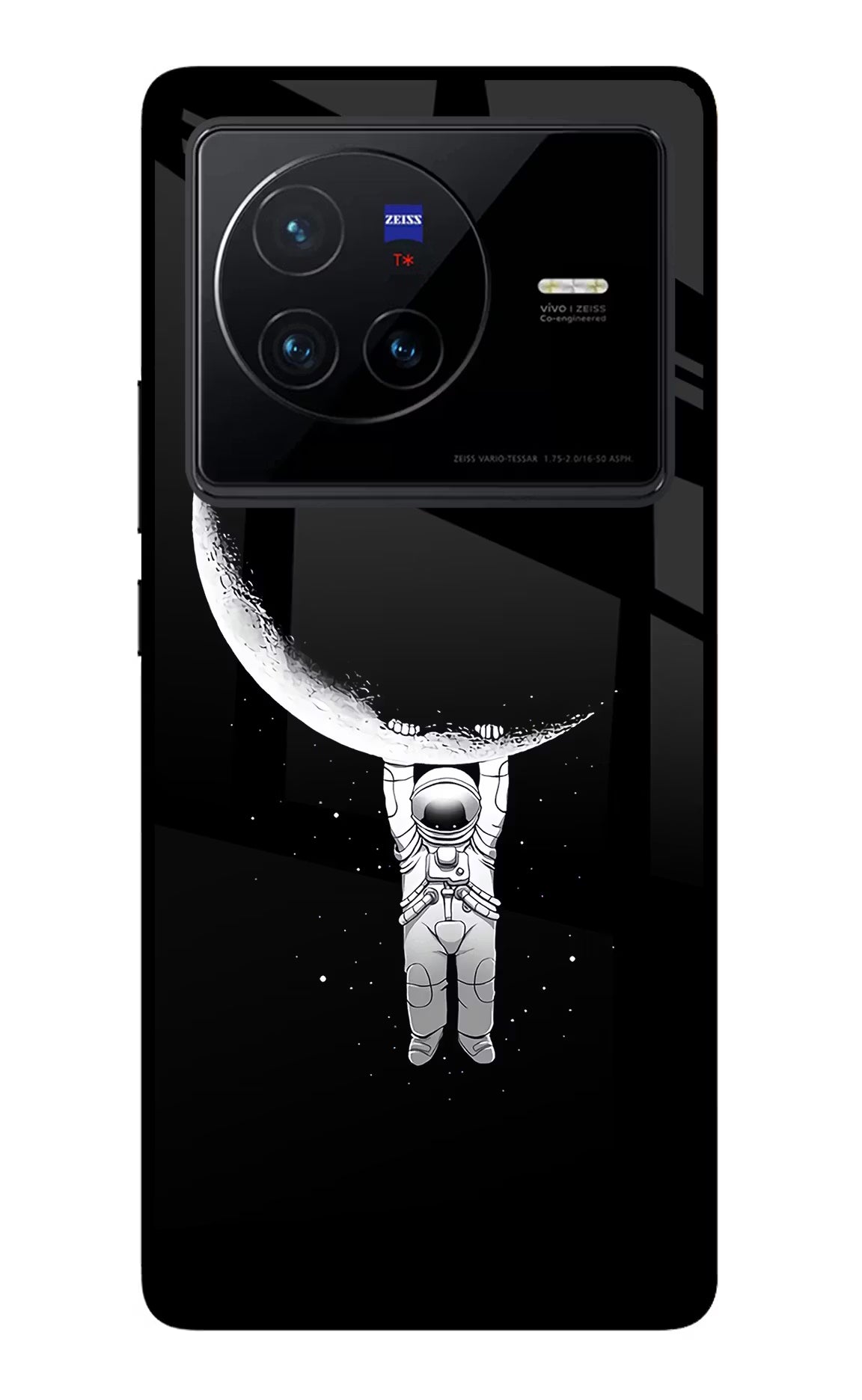 Moon Space Vivo X80 Glass Case - Moon Space Vivo X80 Glass Case Moon Space Vivo X80 Glass Case