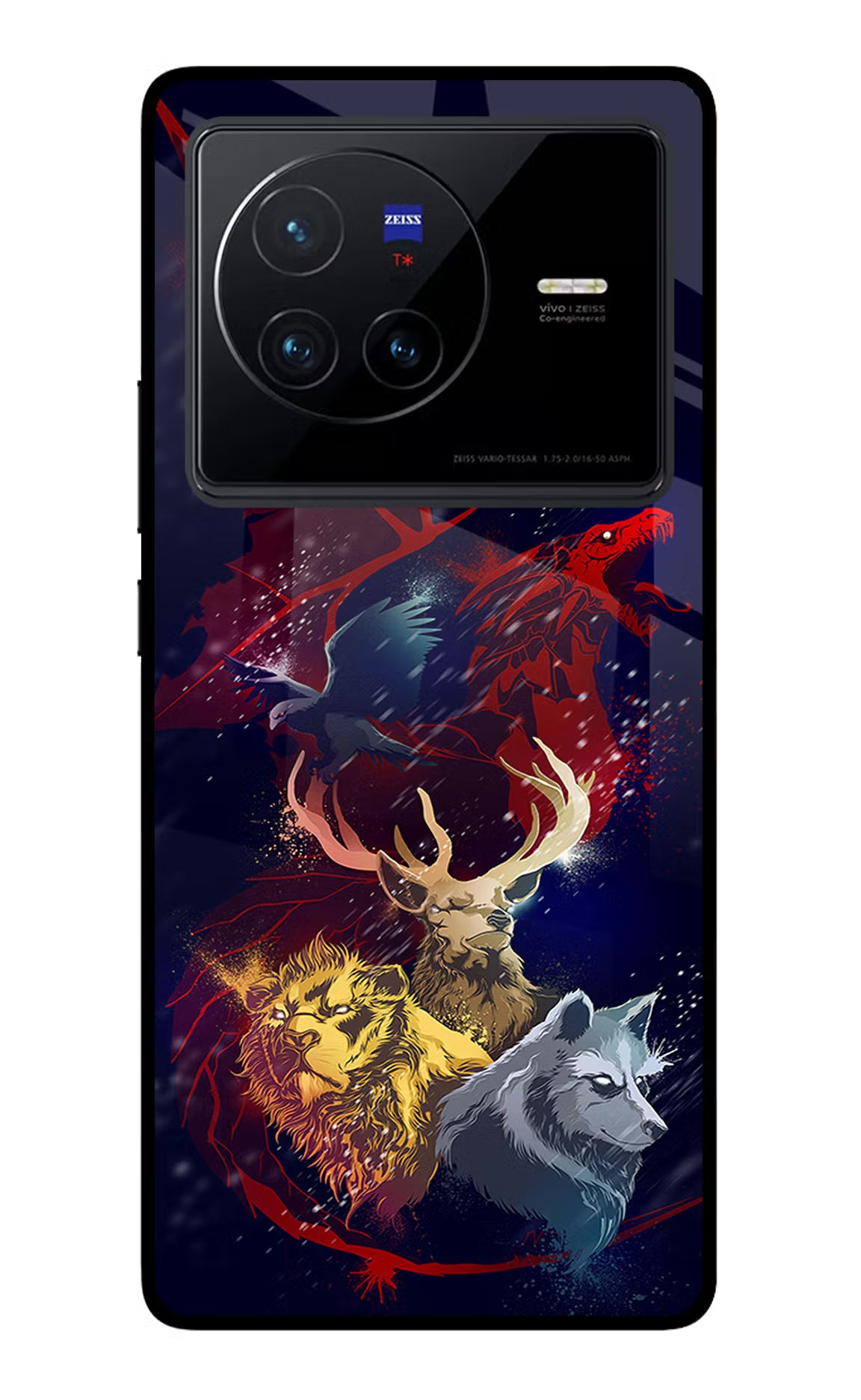 Game Of Thrones Vivo X80 Back Cover - Game Of Thrones Vivo X80 Glass Case Back Cover by Casekaro Game Of Thrones Vivo X80 Glass Case Back Cover by Casekaro