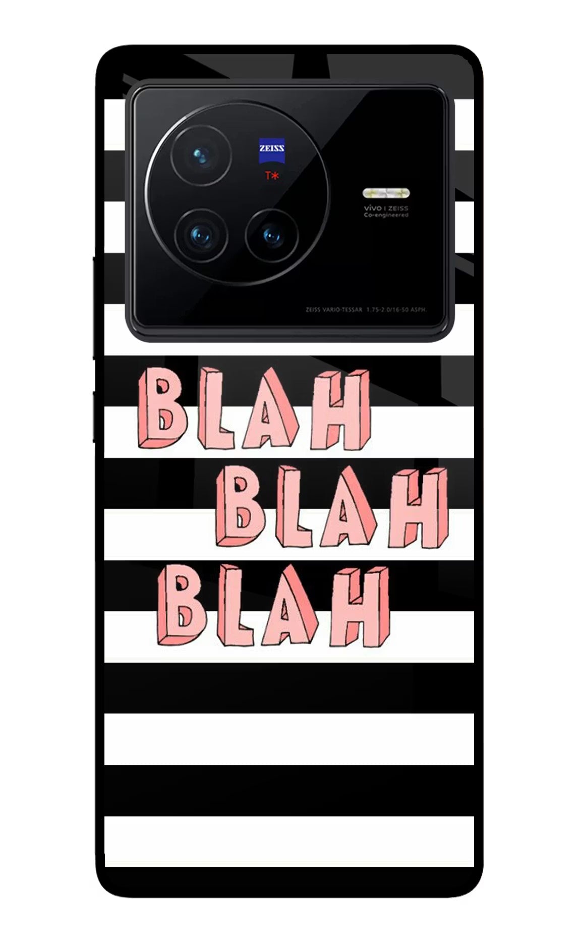 Blah Blah Blah Vivo X80 Glass Case - Blah Blah Blah Vivo X80 Glass Case Blah Blah Blah Vivo X80 Glass Case