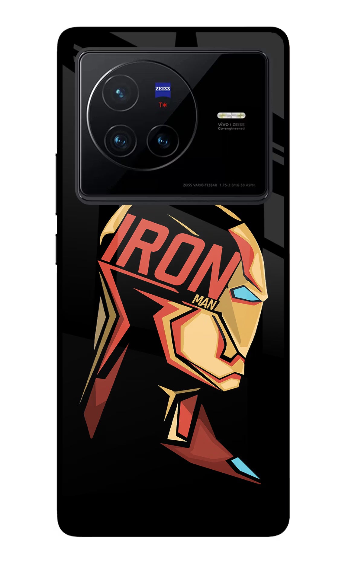 IronMan Vivo X80 Glass Case - IronMan Vivo X80 Glass Case IronMan Vivo X80 Glass Case