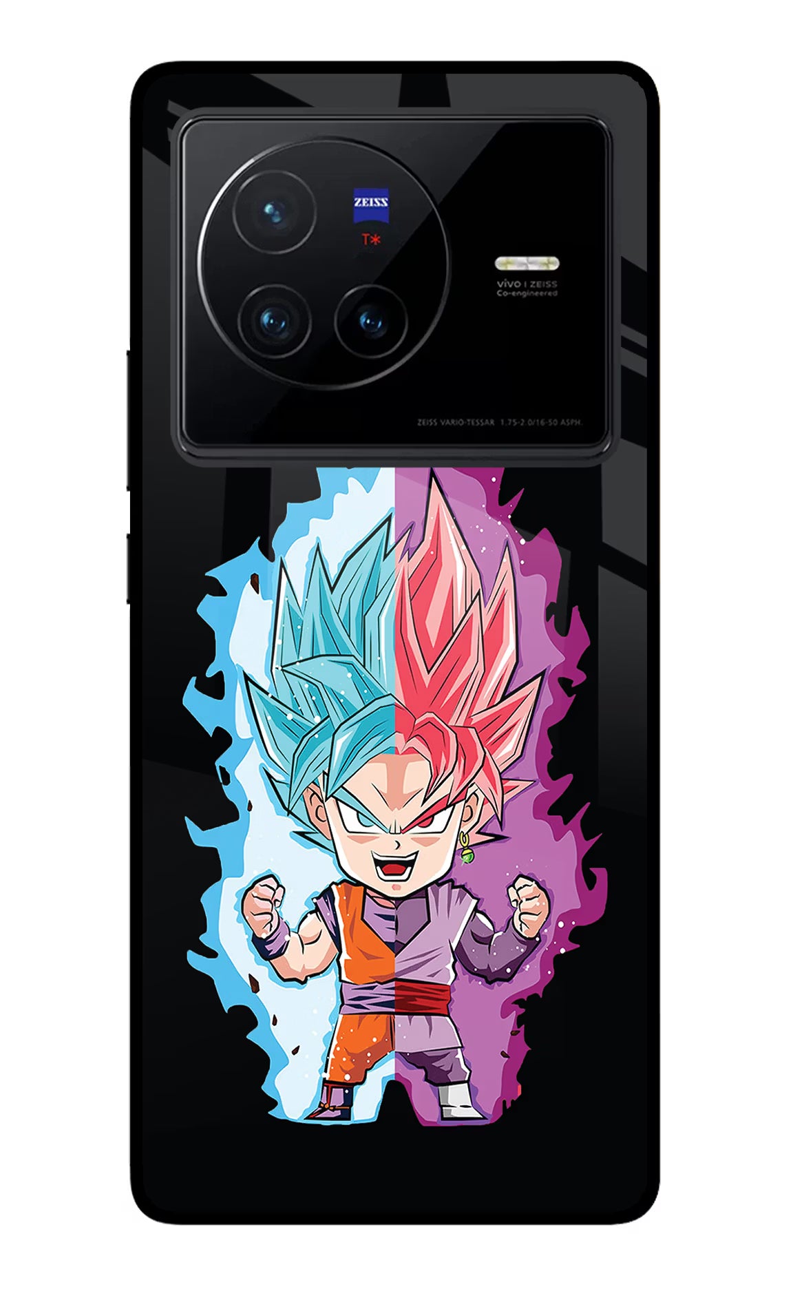 Chota Goku Vivo X80 Glass Case - Chota Goku Vivo X80 Glass Case Chota Goku Vivo X80 Glass Case