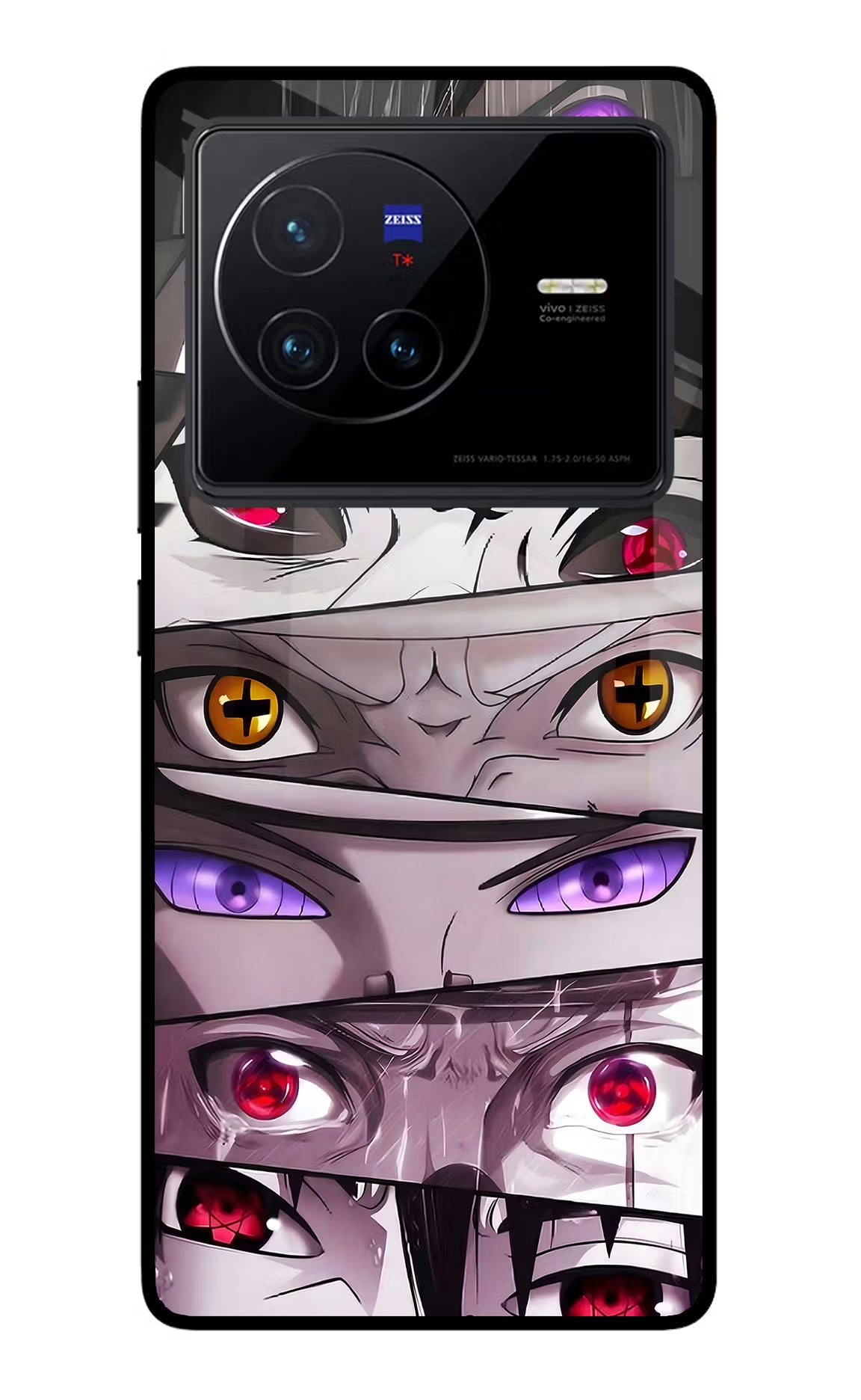 Naruto Anime Vivo X80 Back Cover - Naruto Anime Vivo X80 Glass Case Back Cover by Casekaro Naruto Anime Vivo X80 Glass Case Back Cover by Casekaro