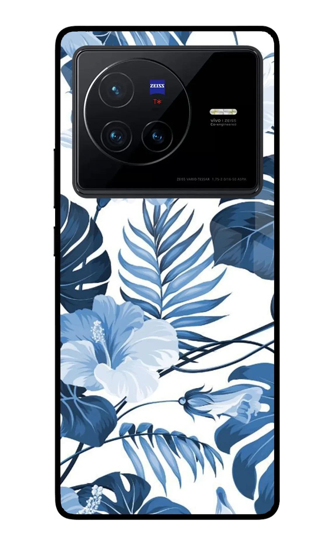 Fabric Art Vivo X80 Glass Case - Fabric Art Vivo X80 Glass Case Fabric Art Vivo X80 Glass Case