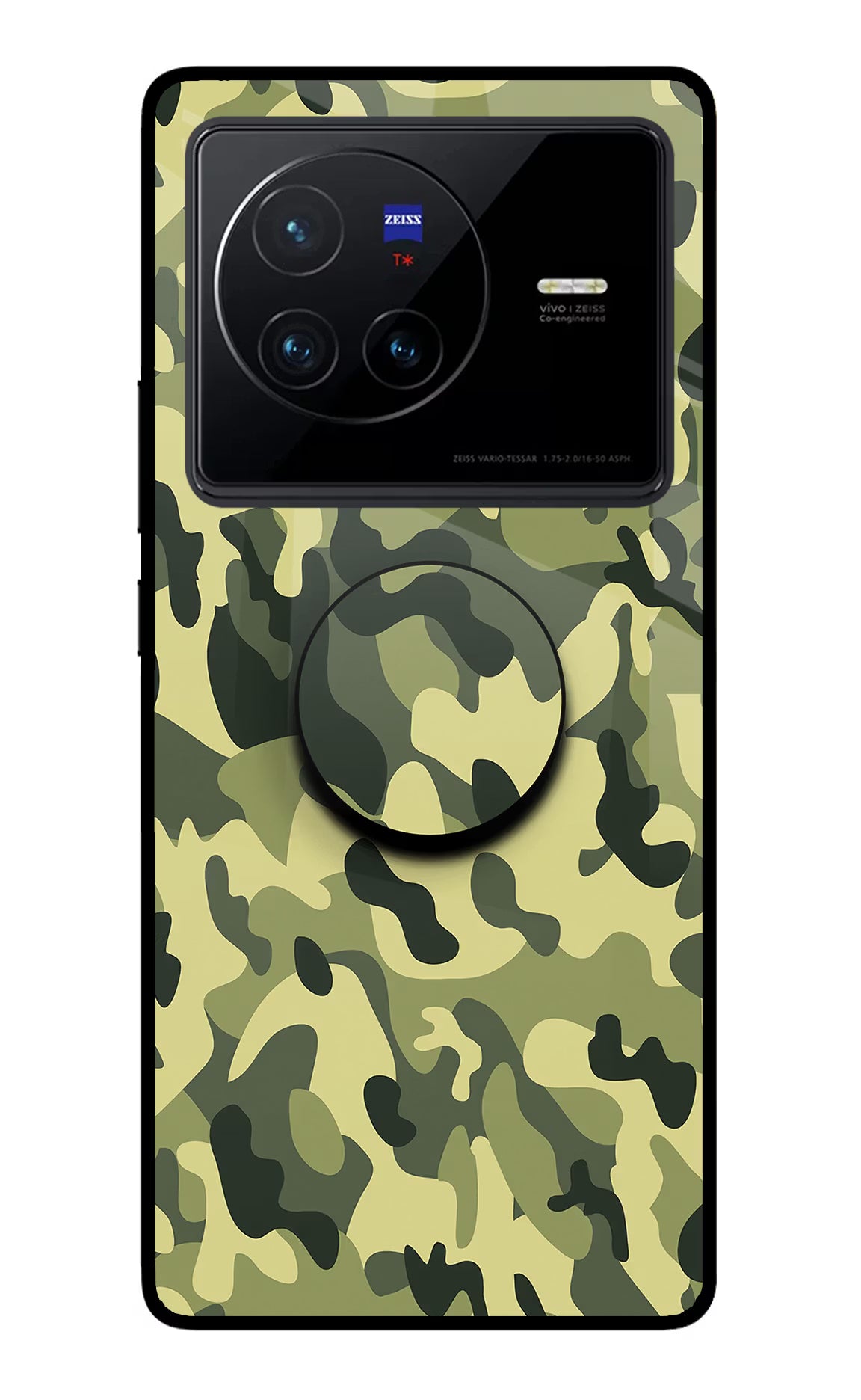 Camouflage Vivo X80 Pop Case - Camouflage Vivo X80 Pop Case by Casekaro Camouflage Vivo X80 Pop Case by Casekaro