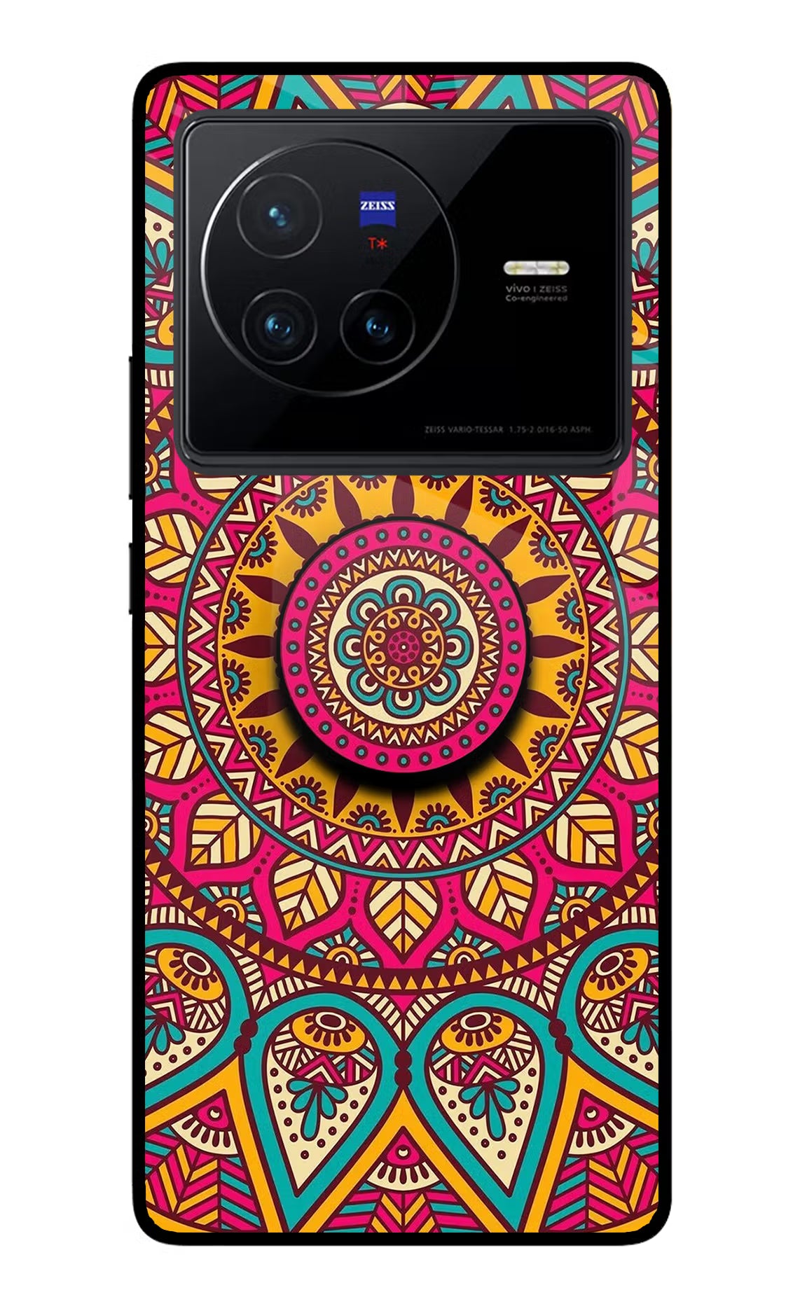 Mandala Vivo X80 Glass Case - Mandala Vivo X80 Glass Case Mandala Vivo X80 Glass Case